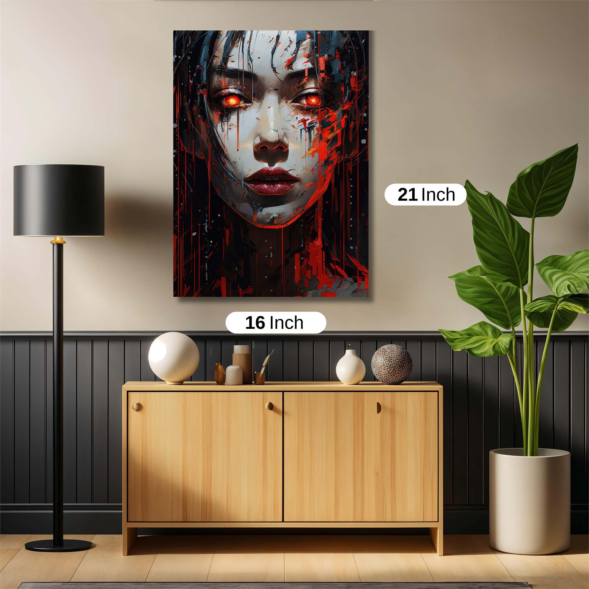 Gaze Ablaze Safe Wall Magnetic / M