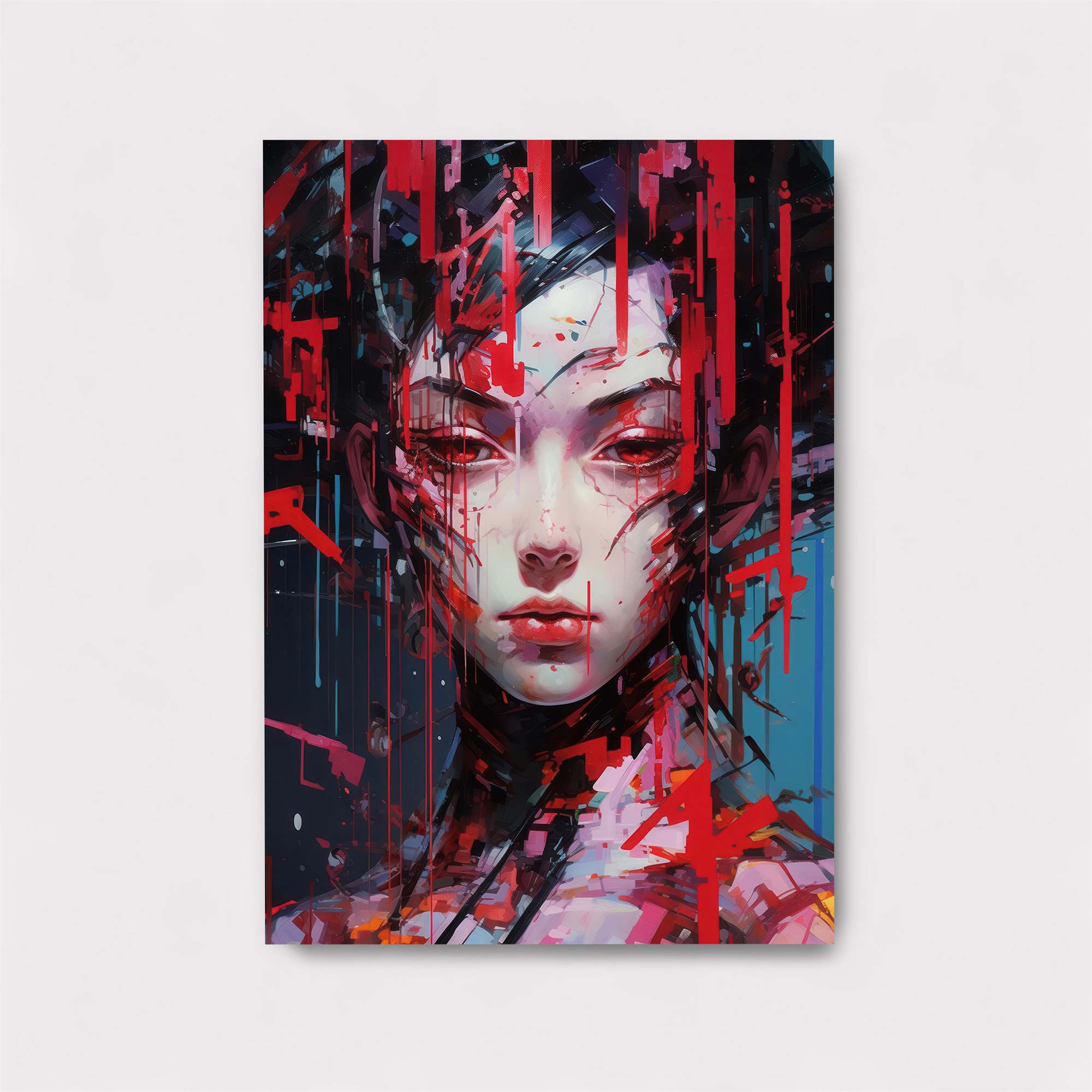 Geisha Rage Safe Wall Magnetic / M