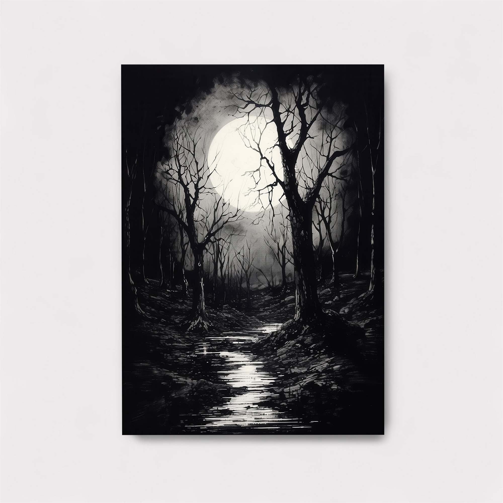 Moonlit Despair Safe Wall Magnetic / M
