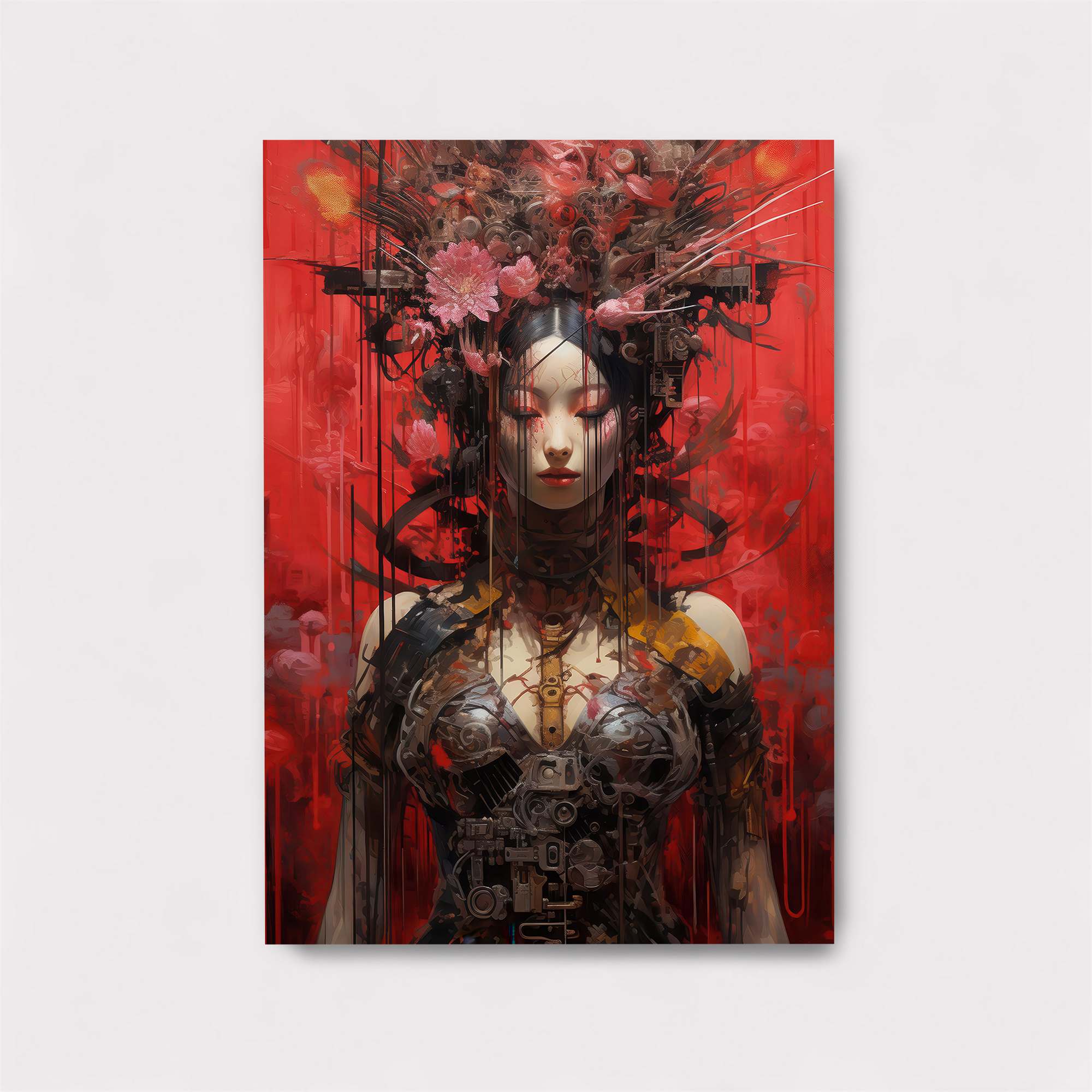 Cyber Blossom Safe Wall Magnetic / M