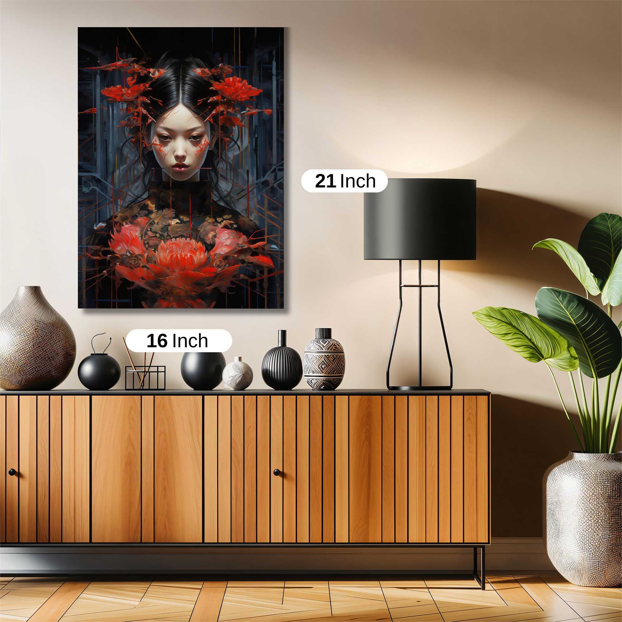 Floral Enigma Safe Wall Magnetic / M