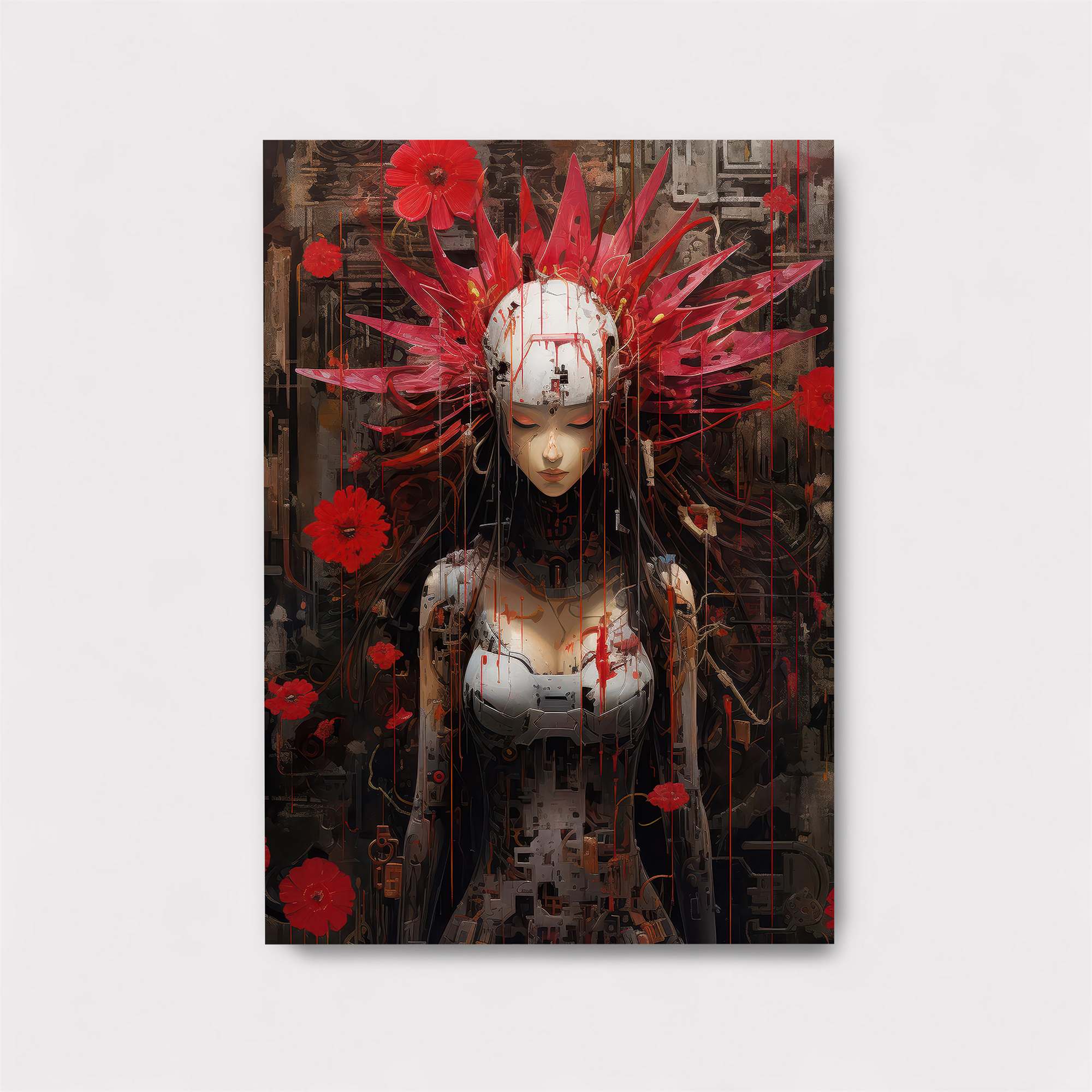 Poppy Melancholy Safe Wall Magnetic / M