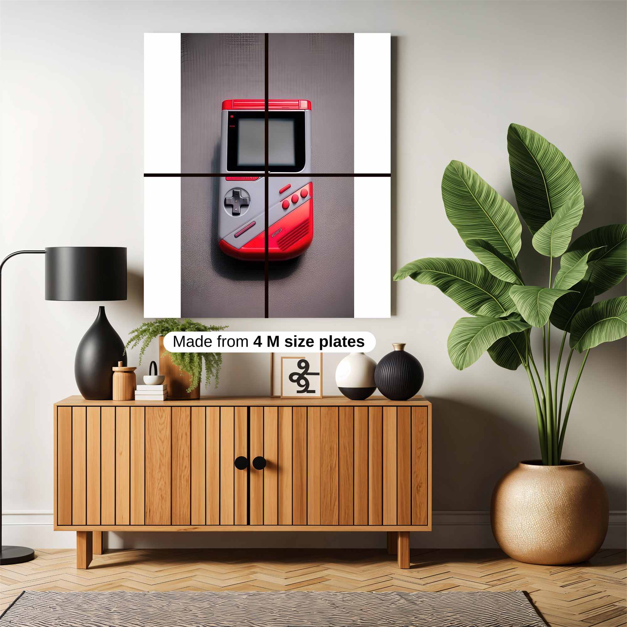 Gameboy Nostalgic Safe Wall Magnetic / M