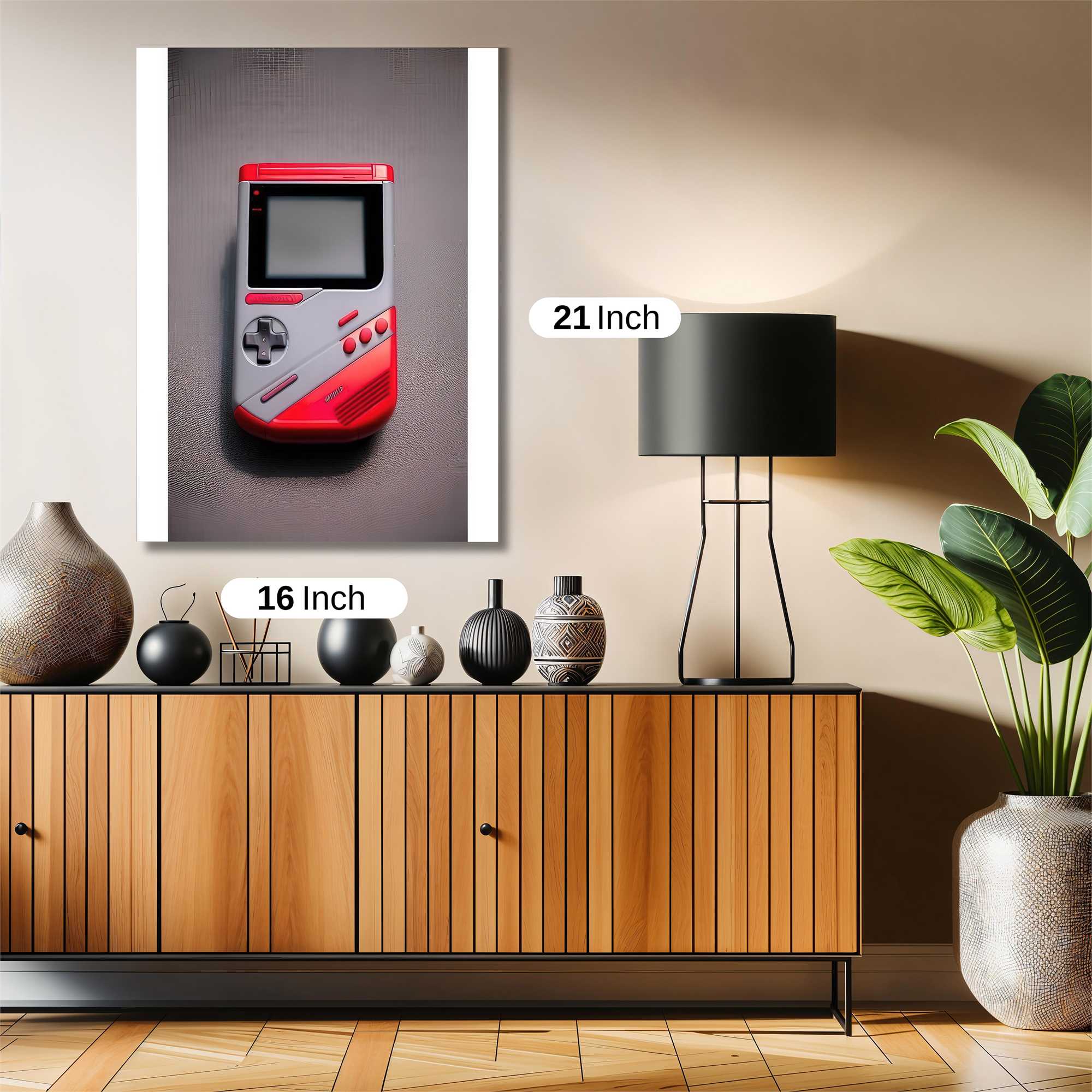 Gameboy Nostalgic Safe Wall Magnetic / M