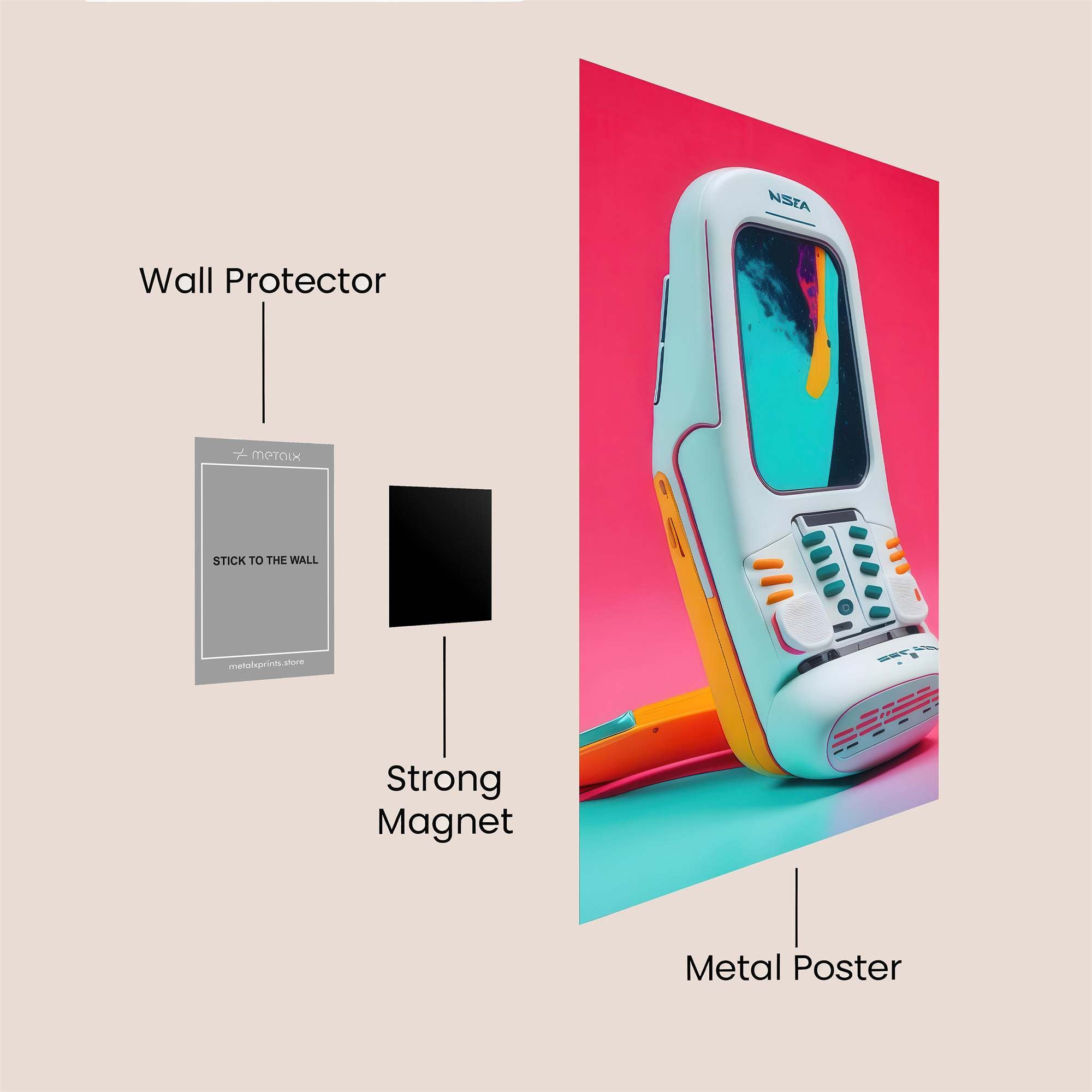 Nokia Nostalgia Safe Wall Magnetic / M