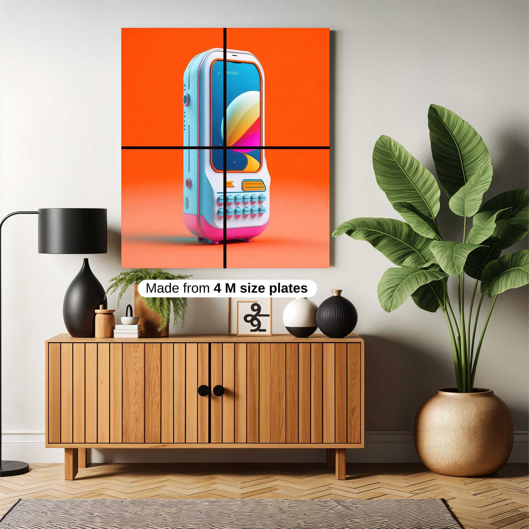RetroVibe Safe Wall Magnetic / M