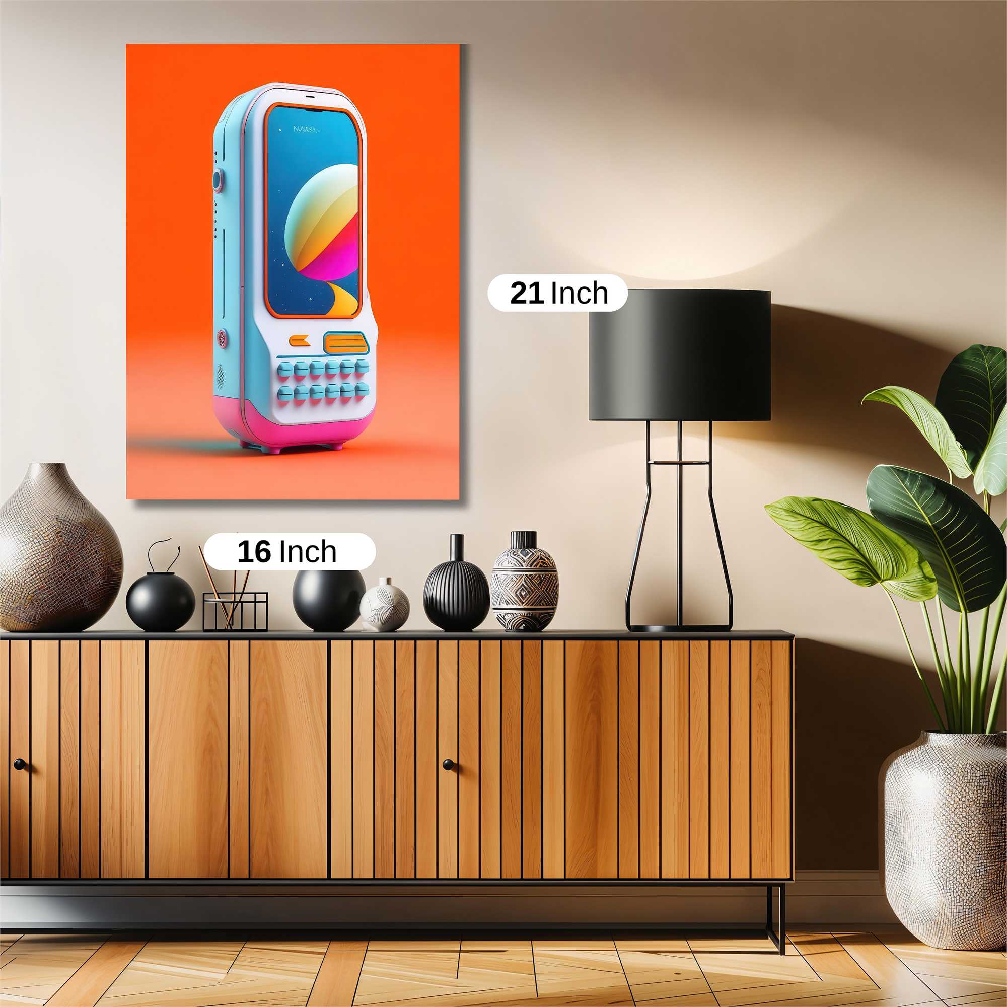 RetroVibe Safe Wall Magnetic / M