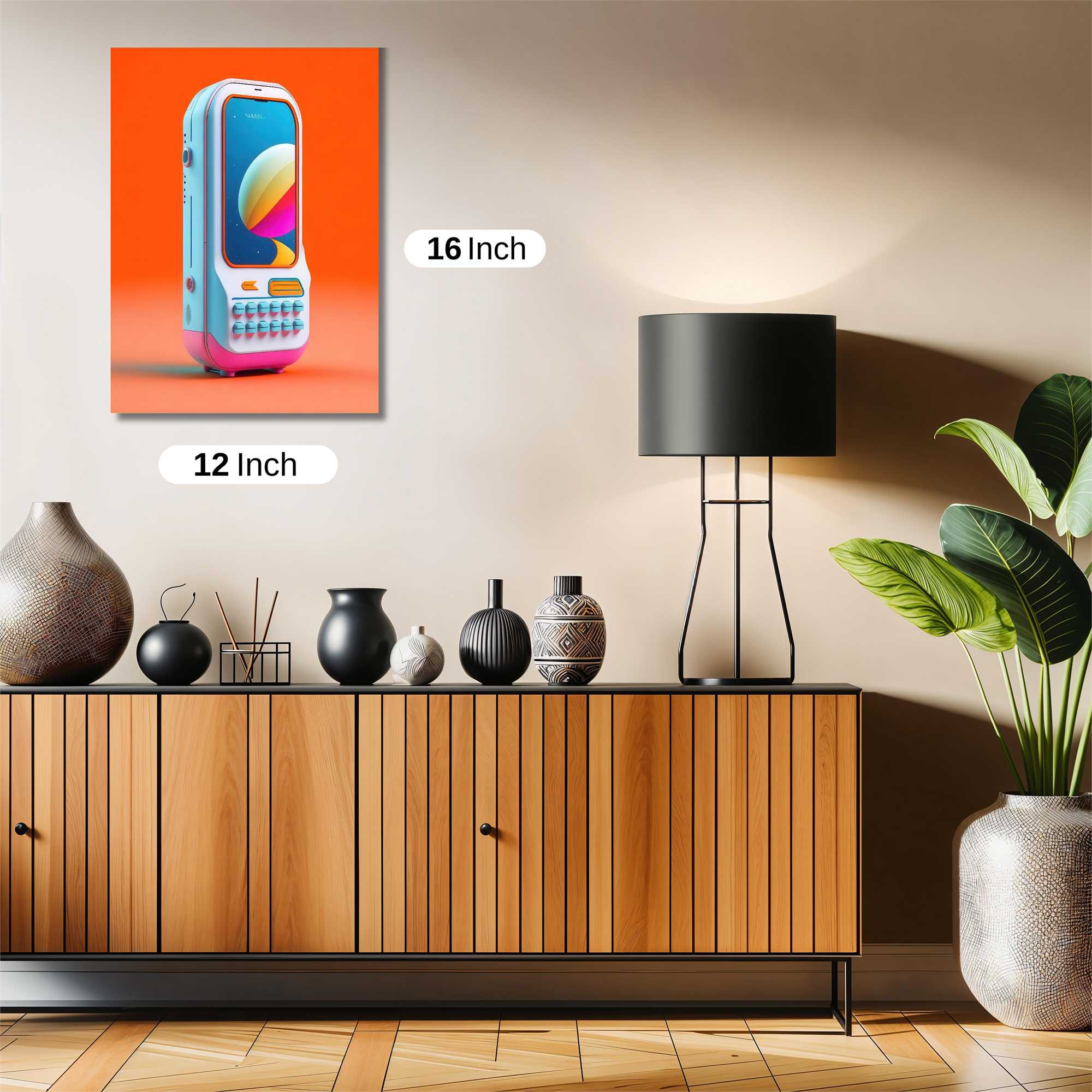 RetroVibe Safe Wall Magnetic / M