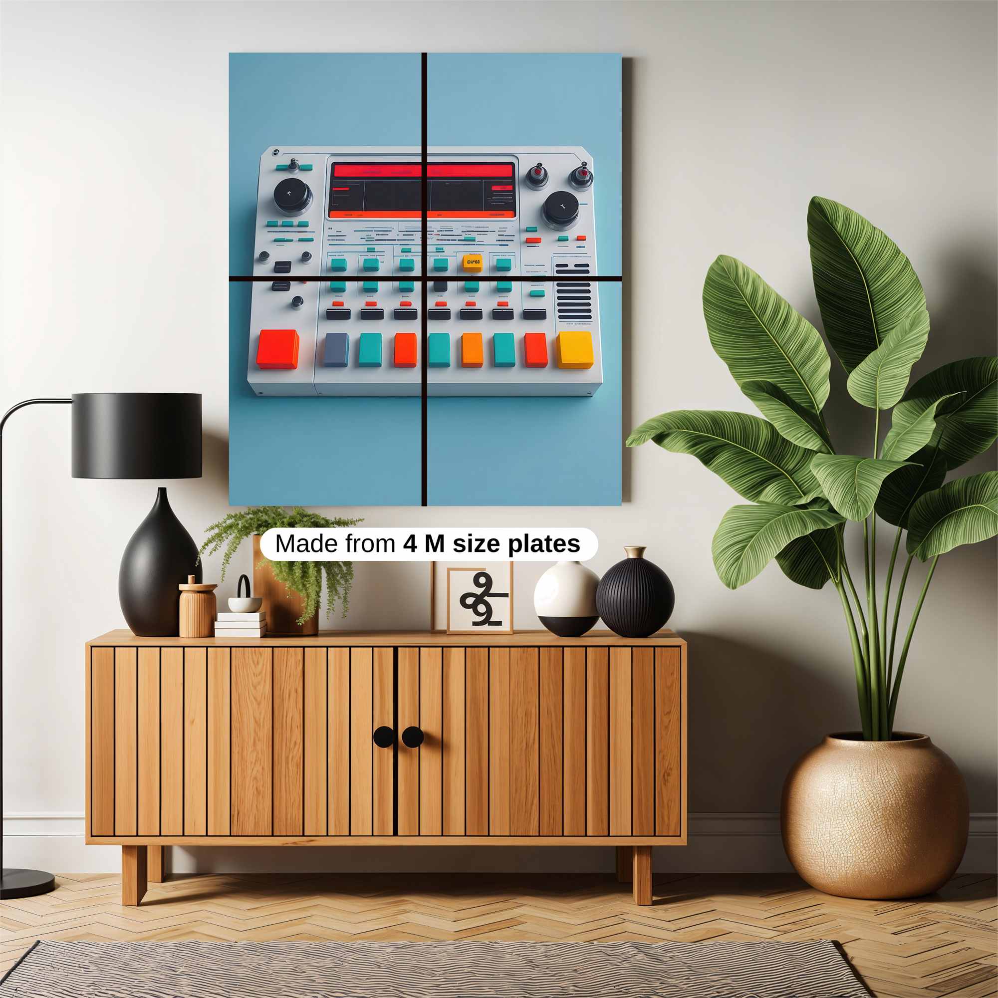 SynthWave Safe Wall Magnetic / M