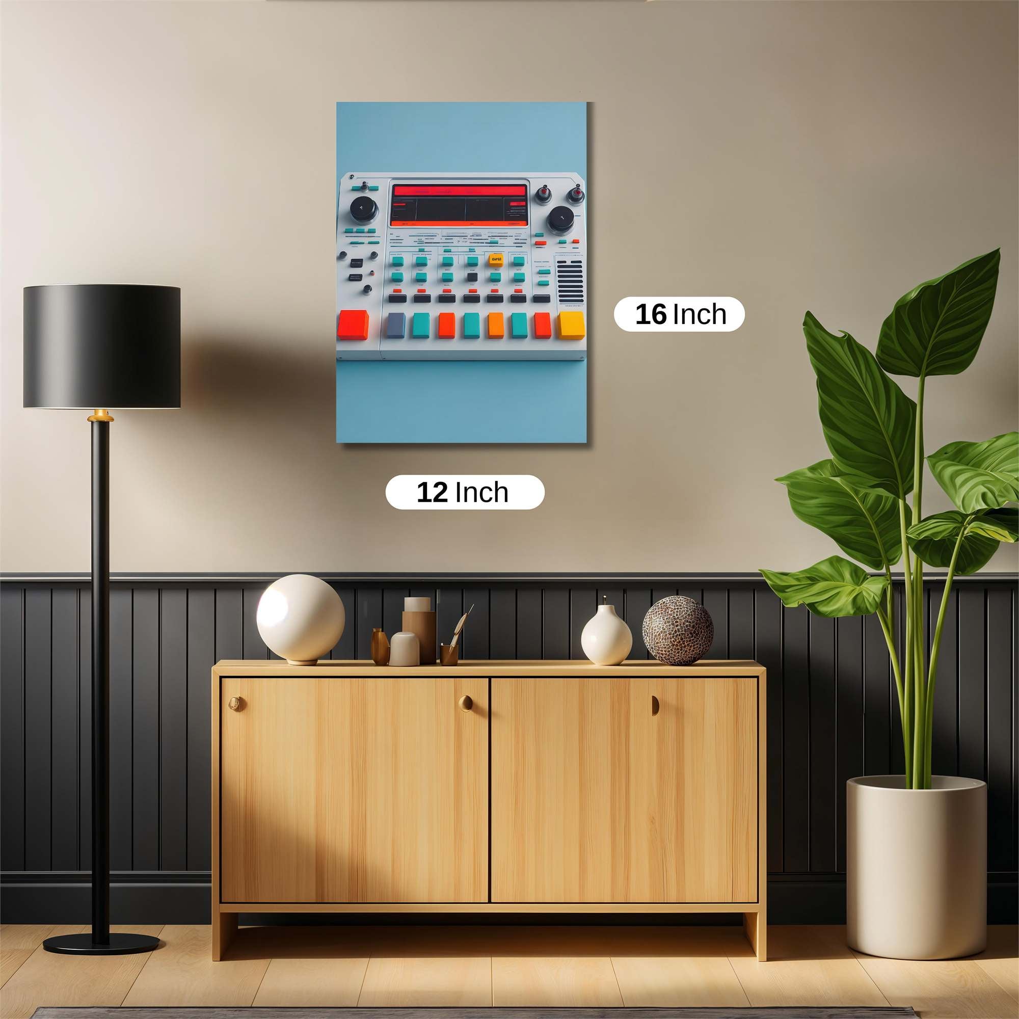 SynthWave Safe Wall Magnetic / M