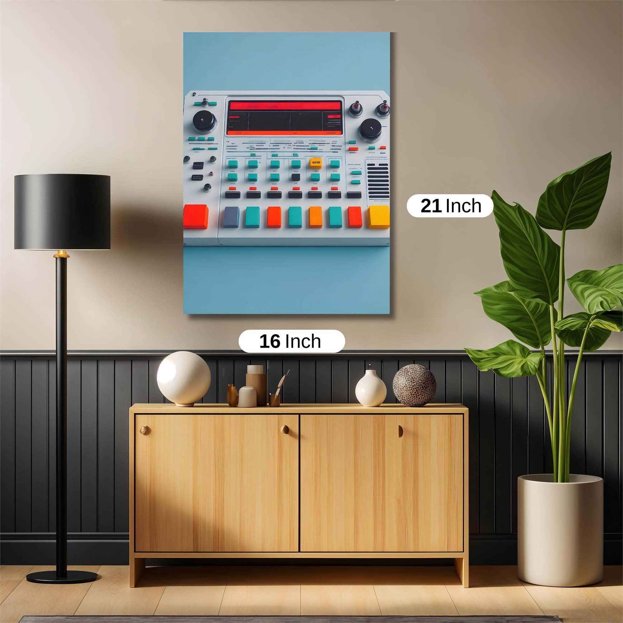 SynthWave Safe Wall Magnetic / M