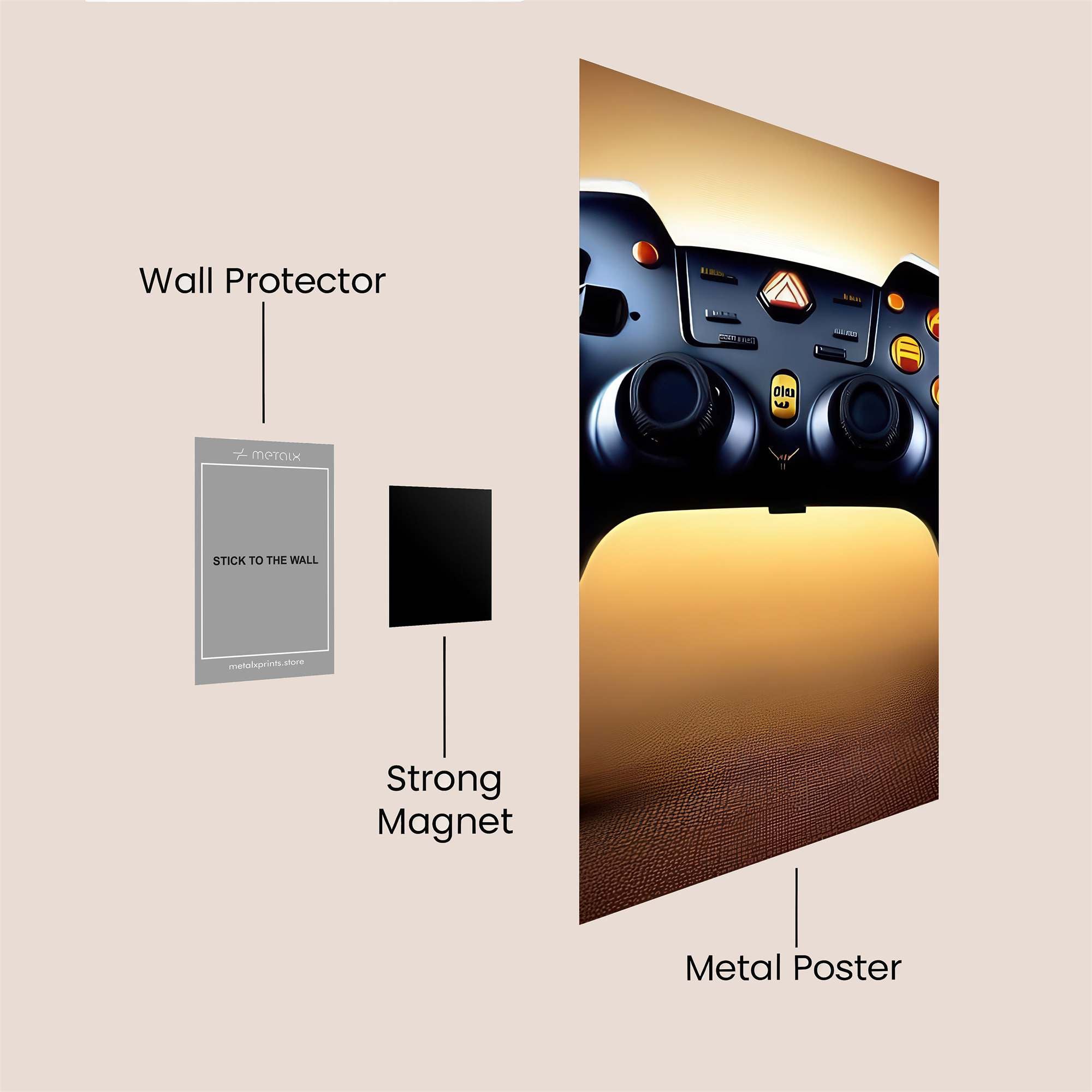 Apex Radiant Safe Wall Magnetic / M