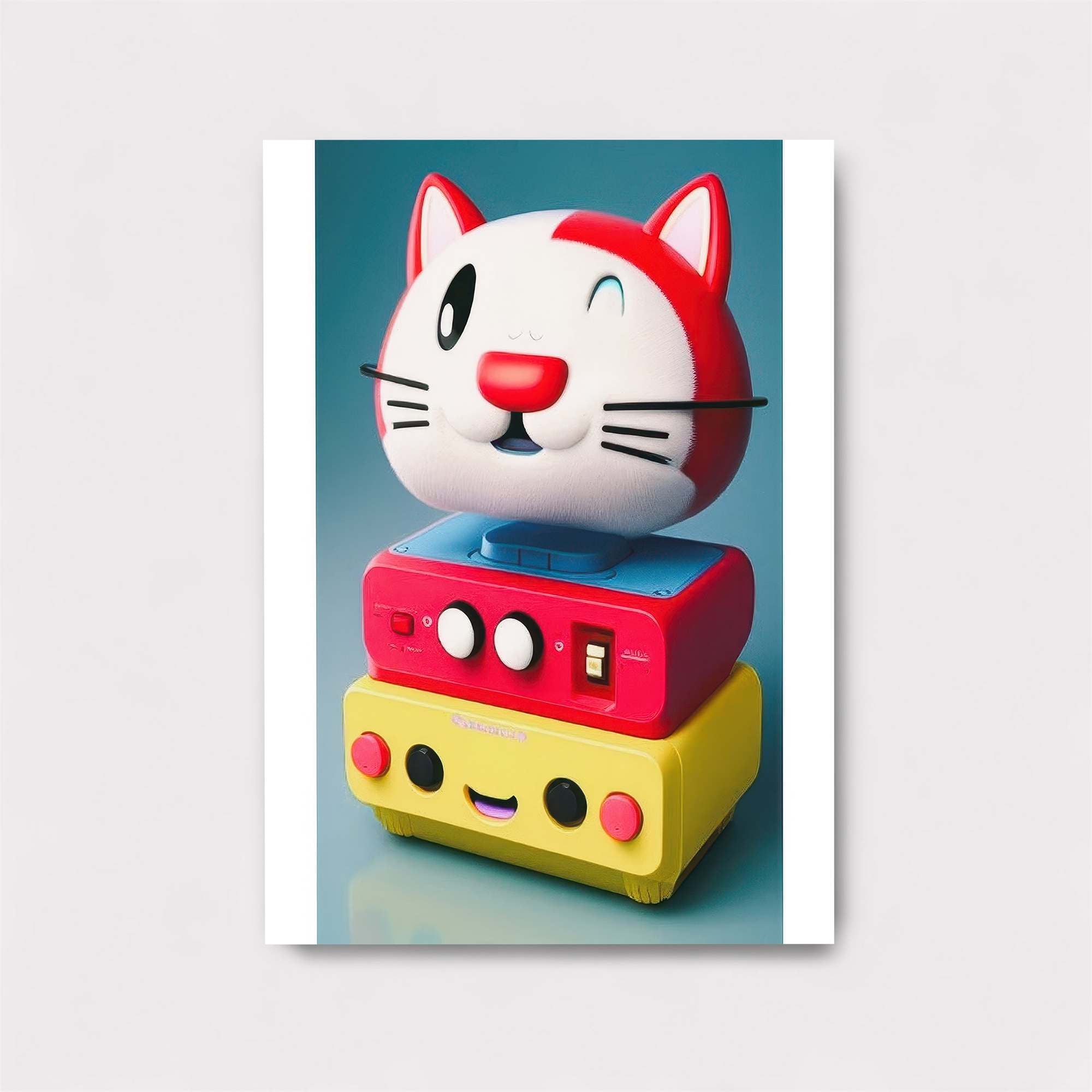 Cat Contraption Safe Wall Magnetic / M