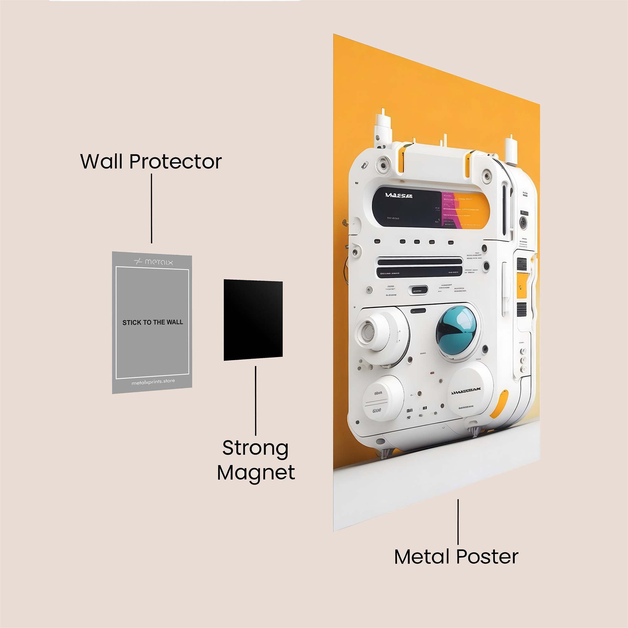 Luggage Serene Safe Wall Magnetic / M