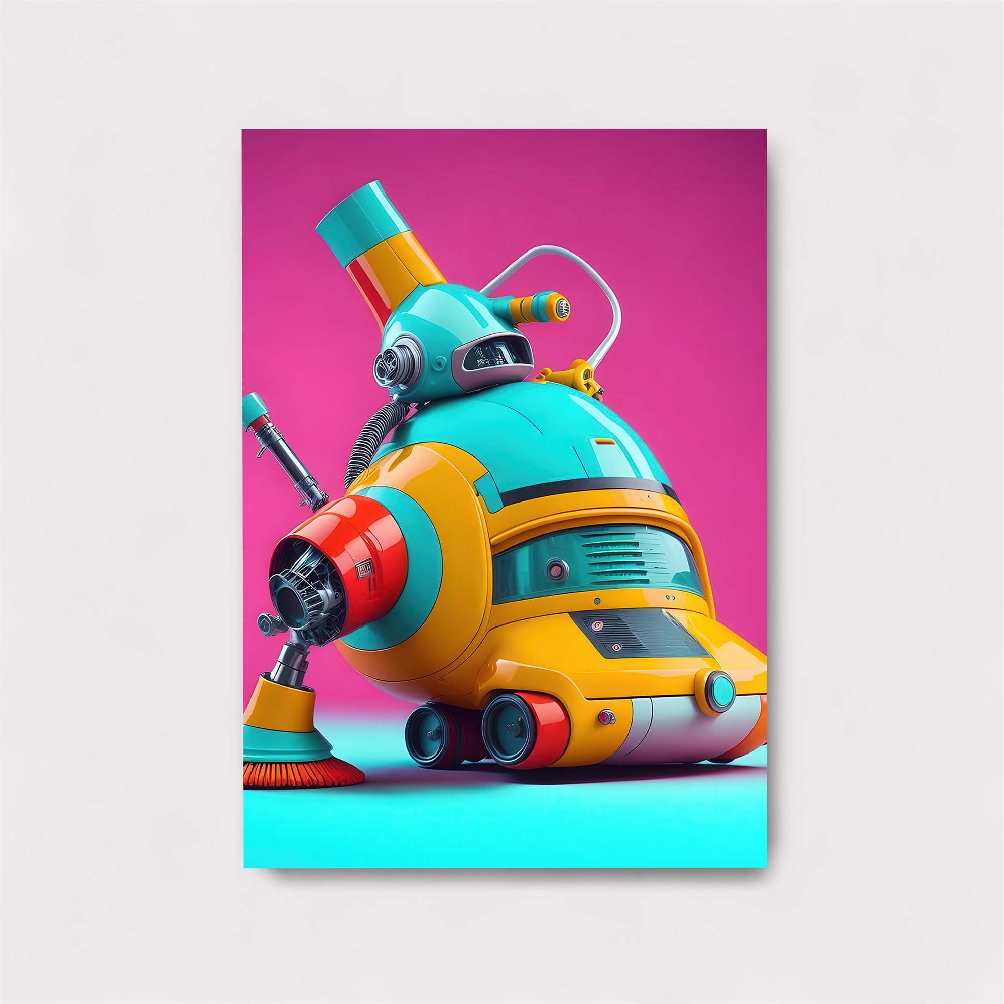 Robot Whimsy Safe Wall Magnetic / M