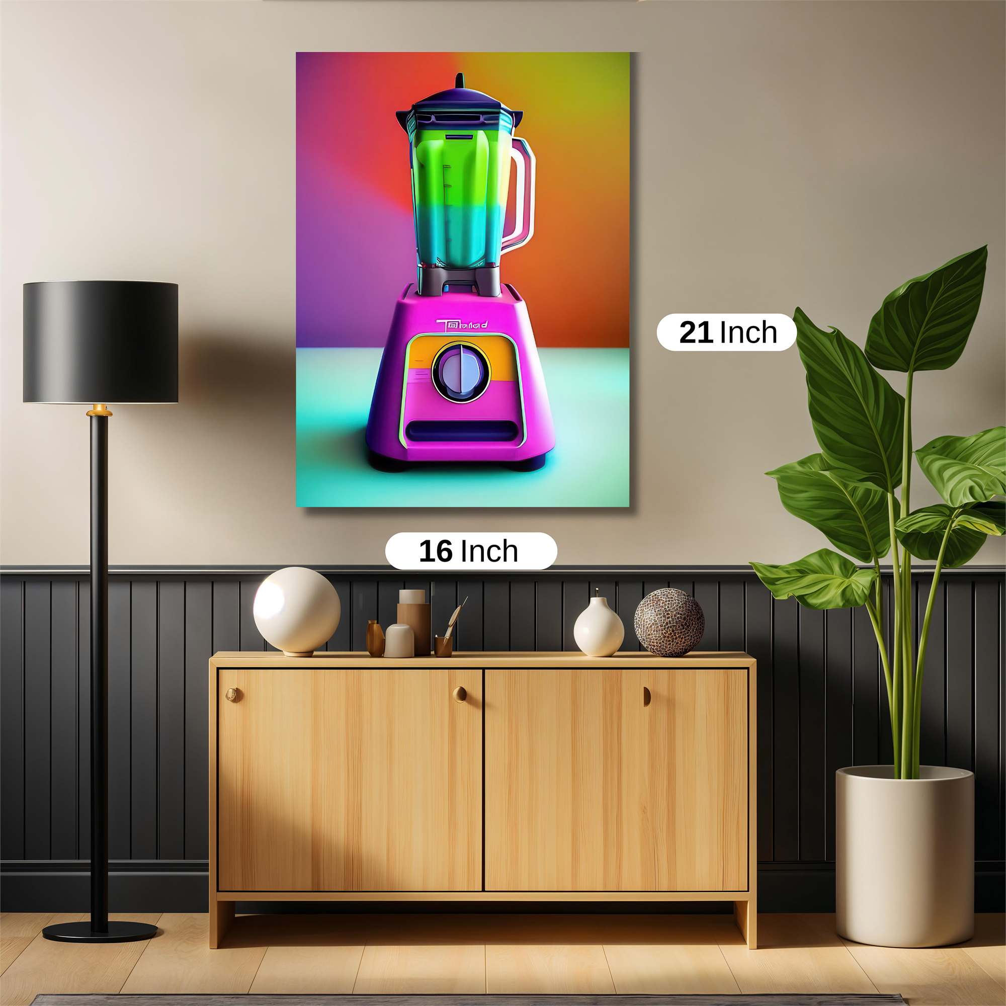Blender Bliss Safe Wall Magnetic / M