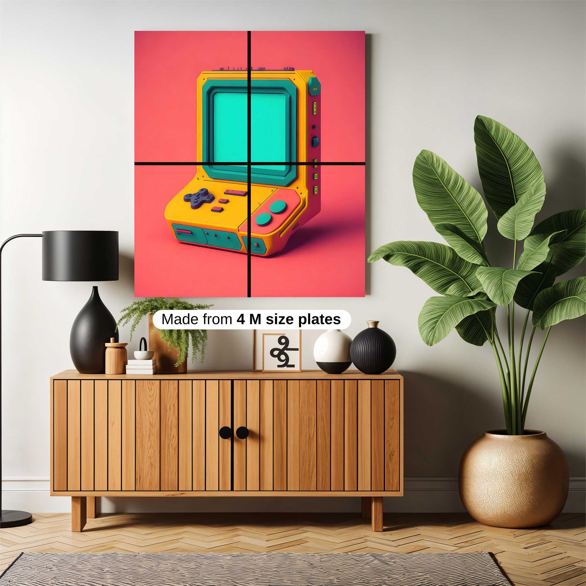 Gameboy Whimsy Safe Wall Magnetic / M