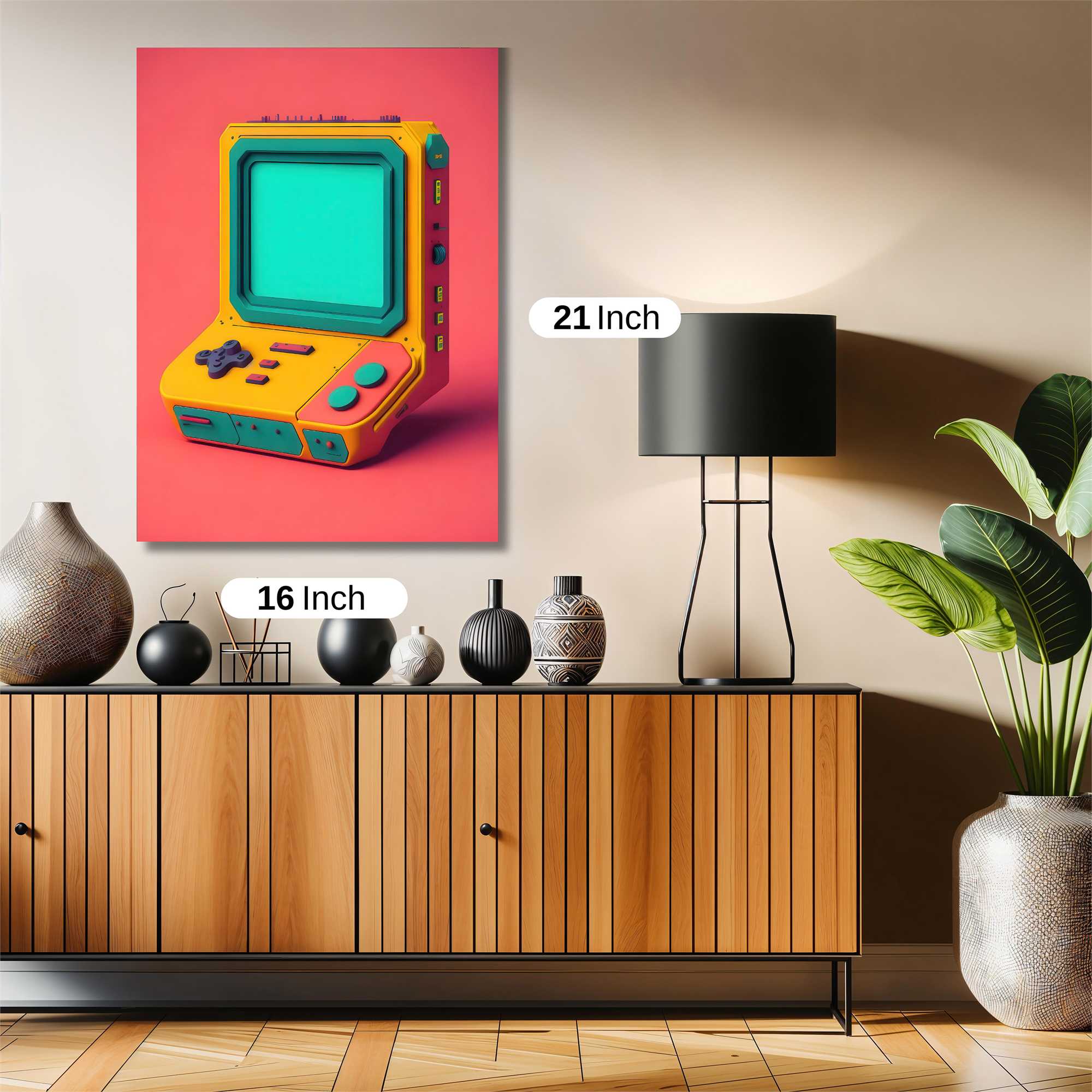 Gameboy Whimsy Safe Wall Magnetic / M