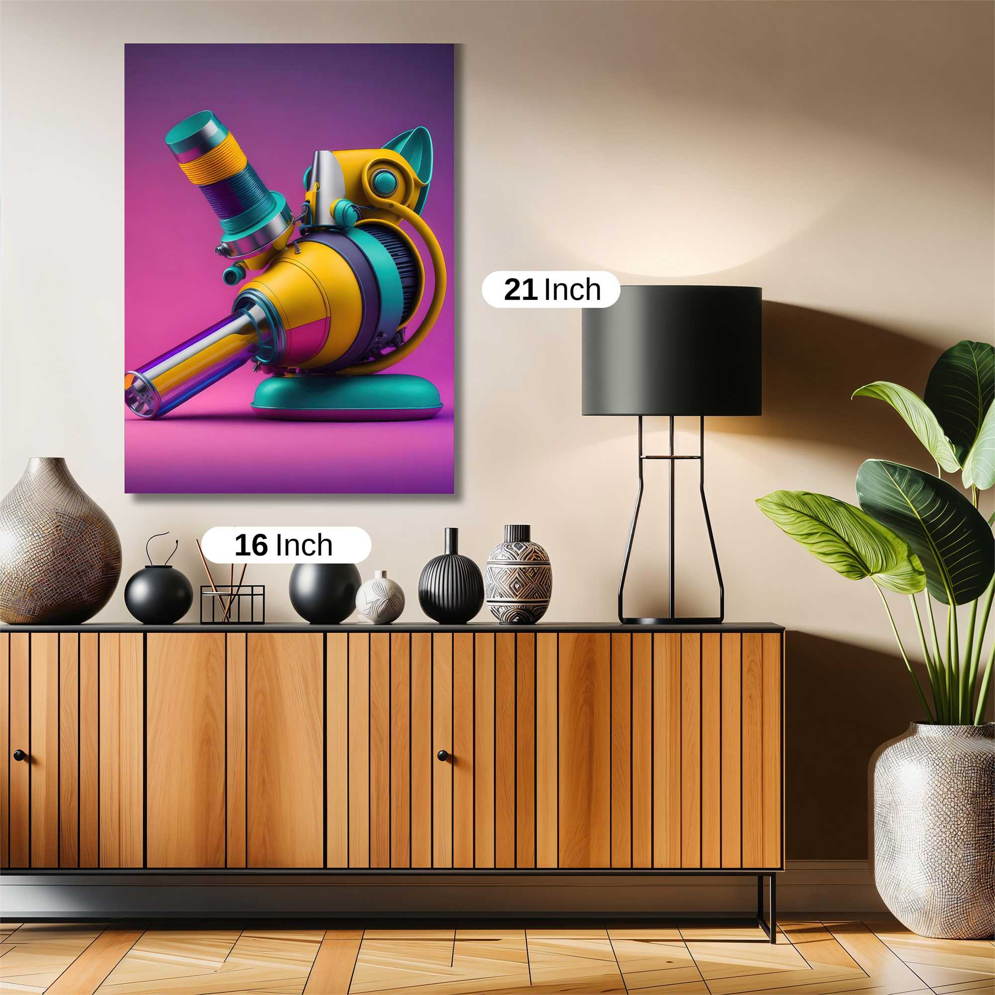 Robot Whimsy Safe Wall Magnetic / M