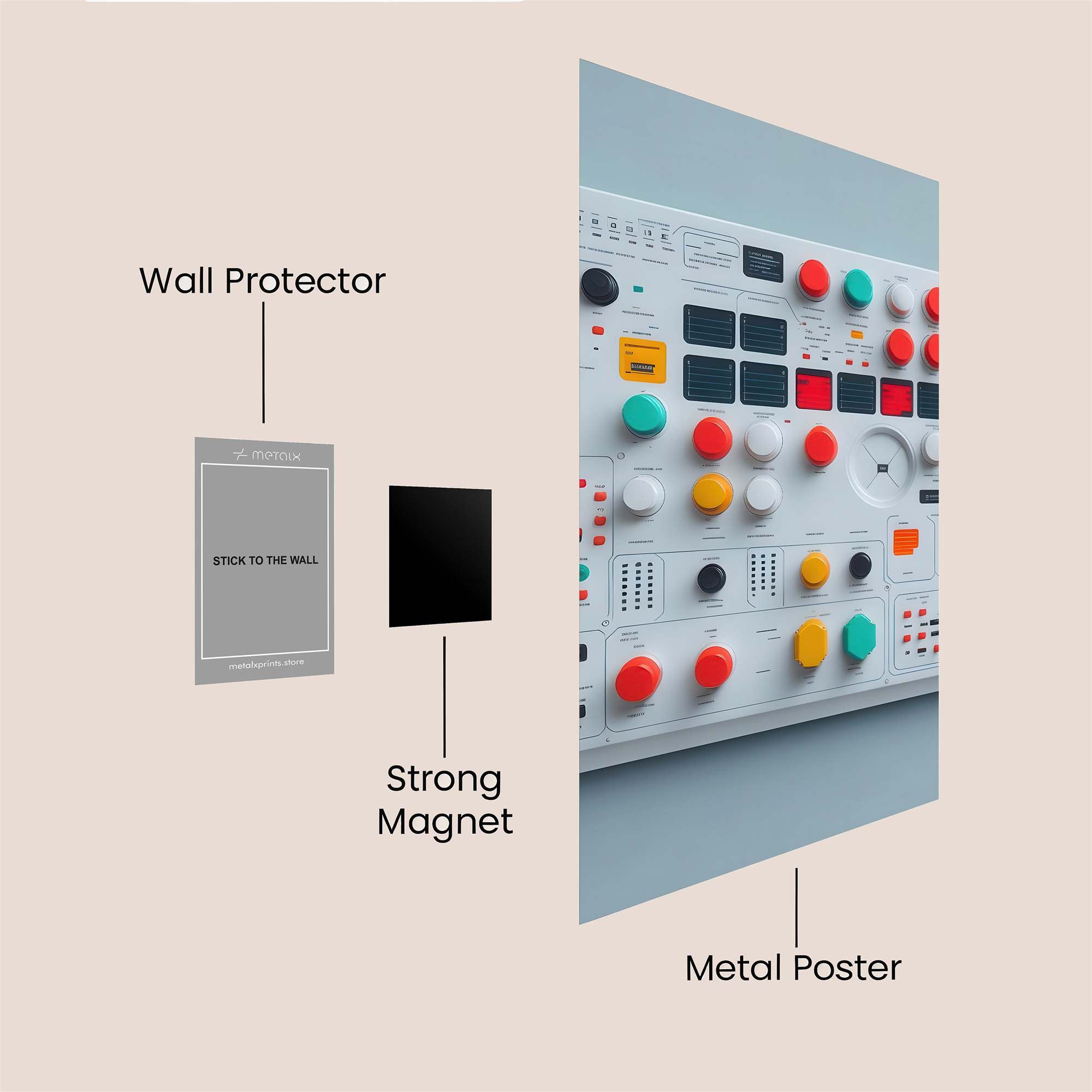 Control Harmony Safe Wall Magnetic / M
