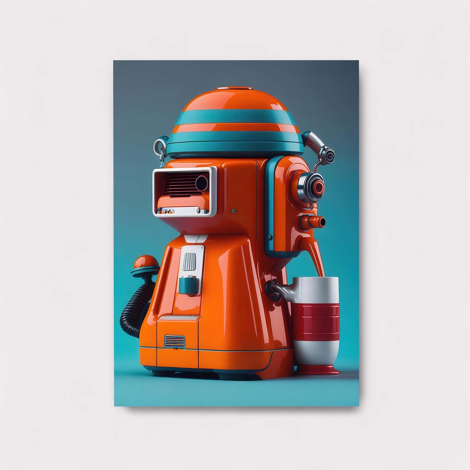 Robot Whimsy Safe Wall Magnetic / M