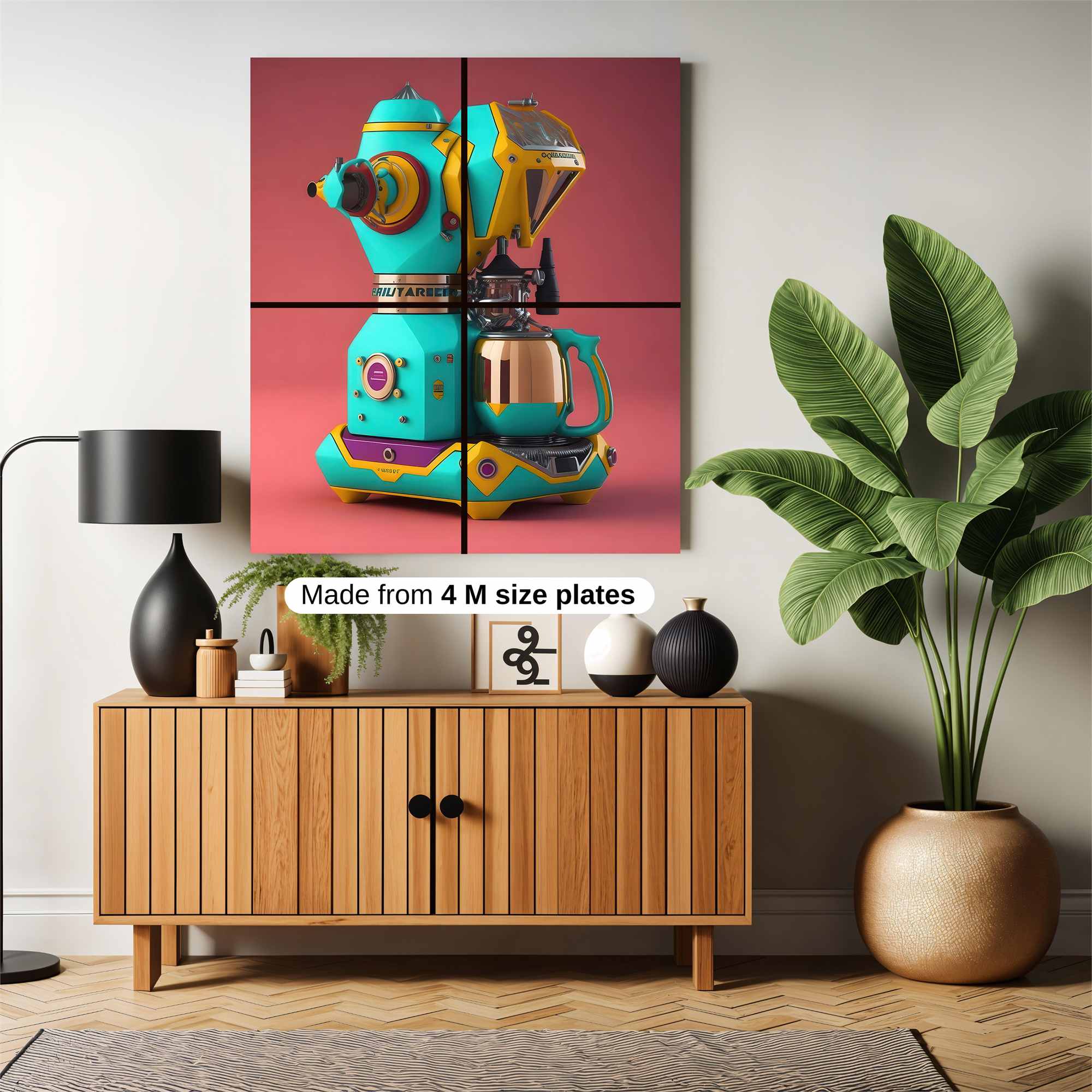 RetroFuturist Safe Wall Magnetic / M