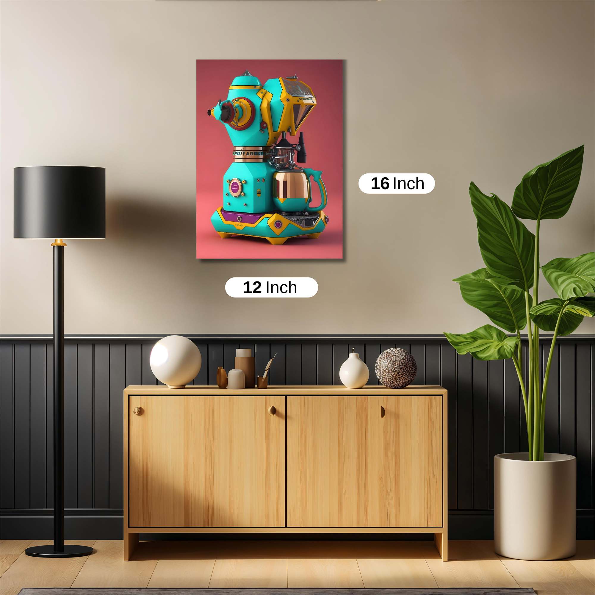 RetroFuturist Safe Wall Magnetic / M