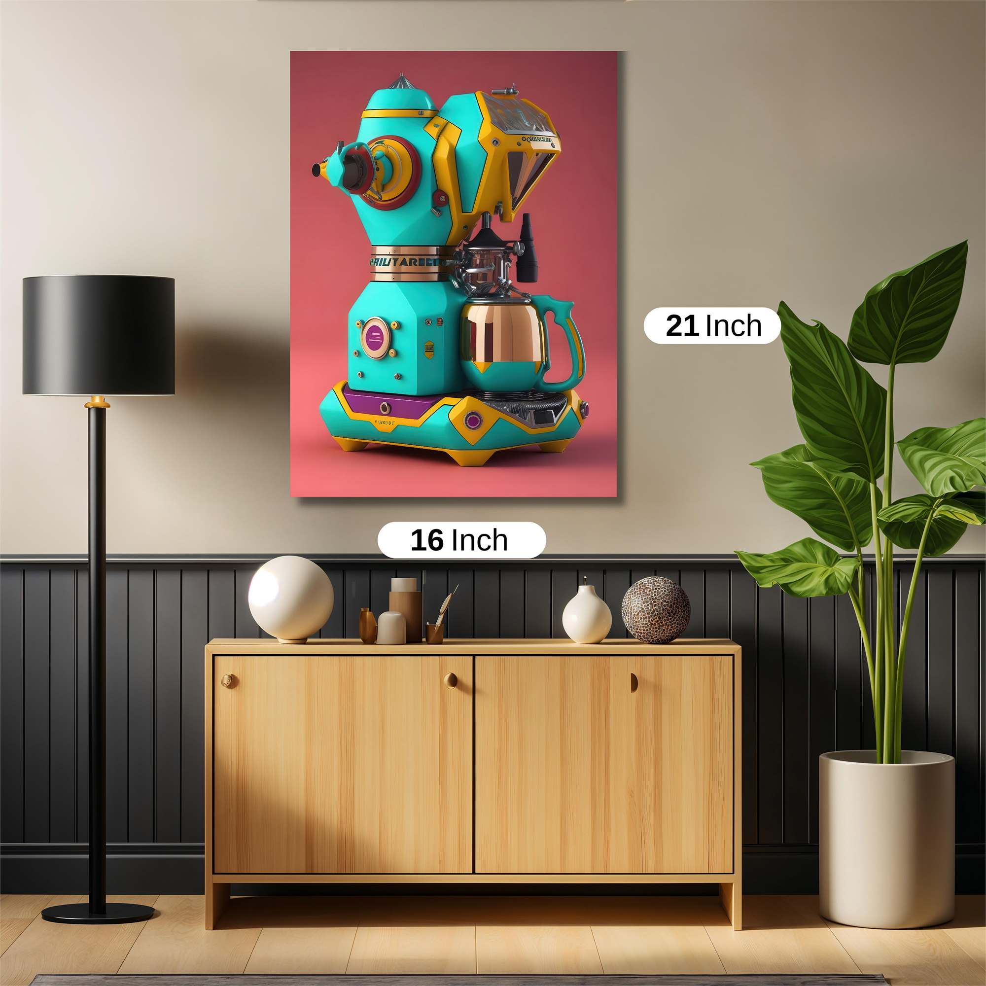RetroFuturist Safe Wall Magnetic / M