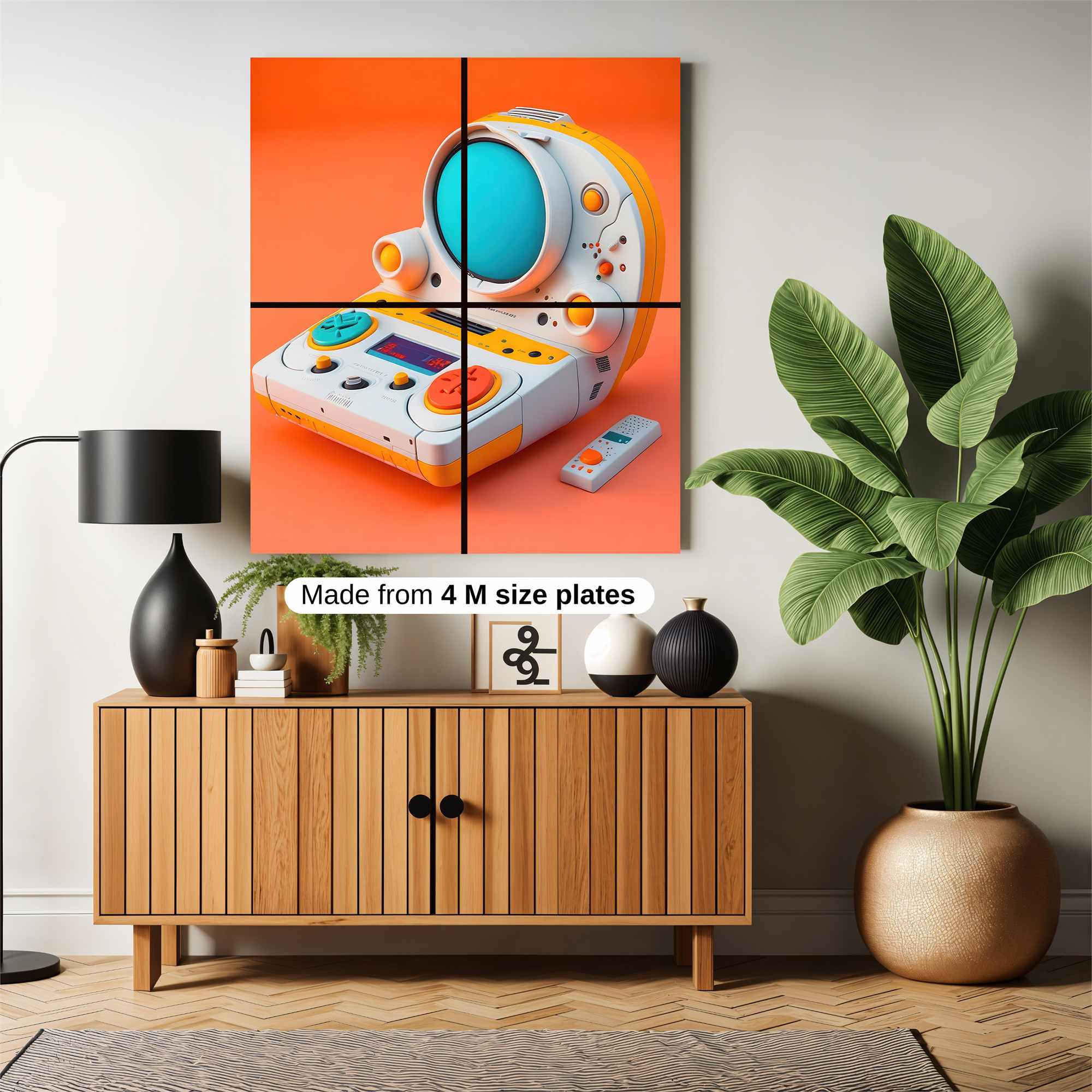 Retro Delight Safe Wall Magnetic / M