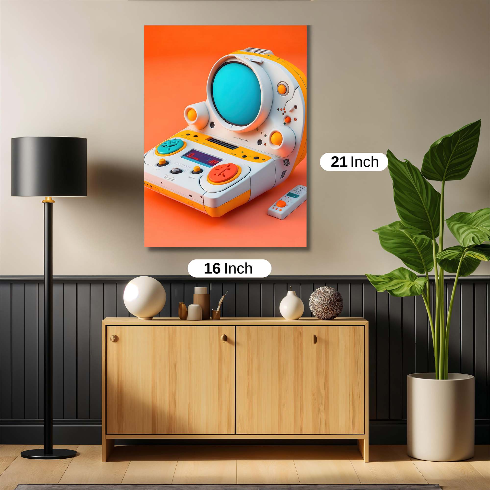 Retro Delight Safe Wall Magnetic / M