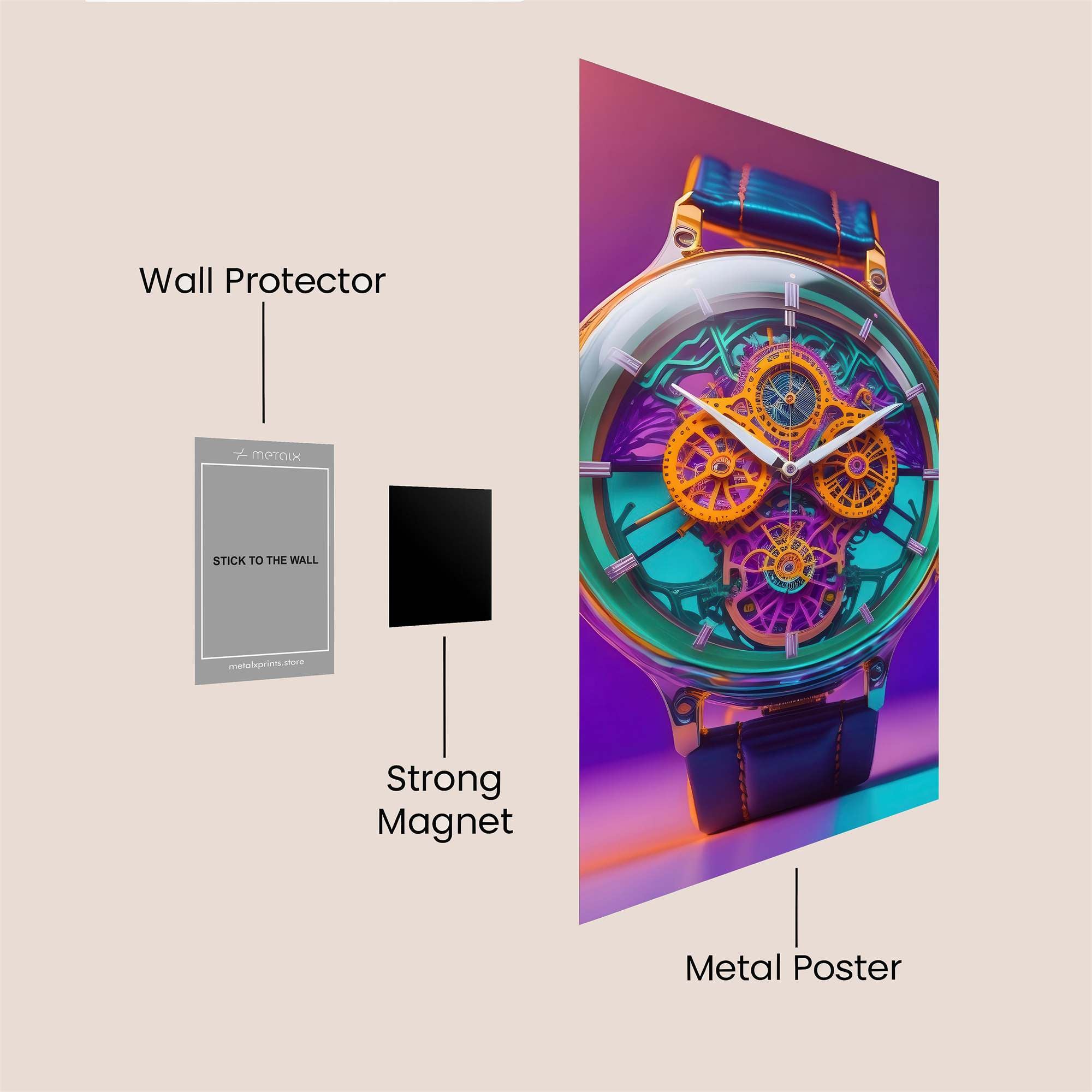 Time Warp Safe Wall Magnetic / M
