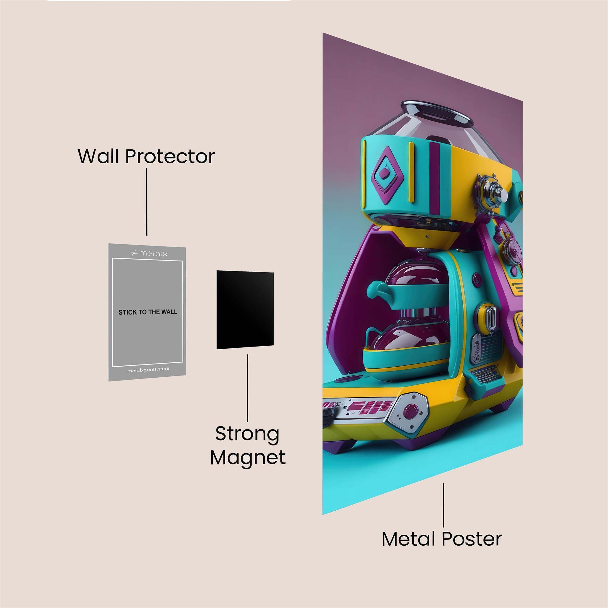 RoboJoy Safe Wall Magnetic / M