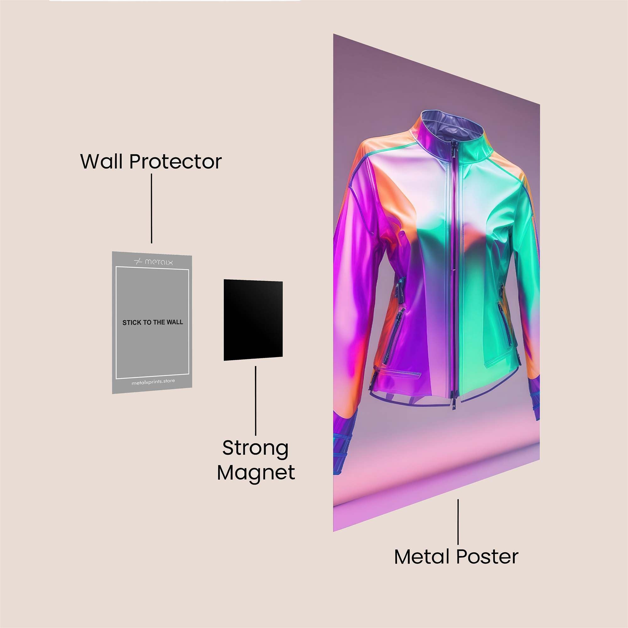 Neon Dream Safe Wall Magnetic / M