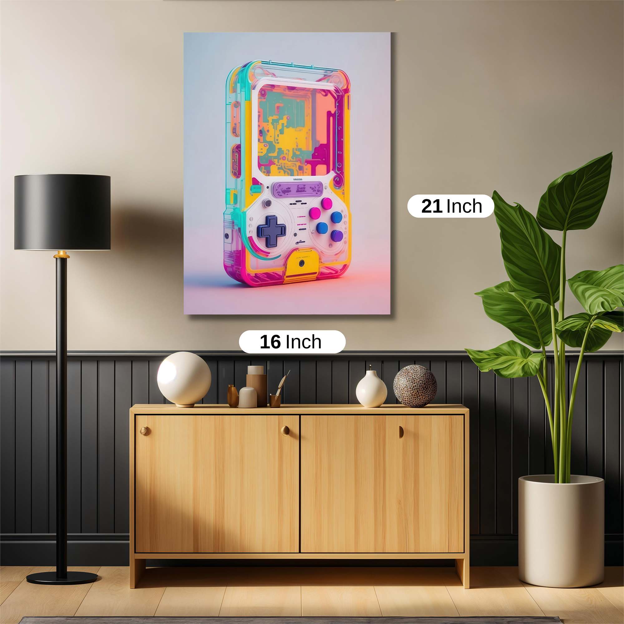Gameboy Glow Safe Wall Magnetic / M