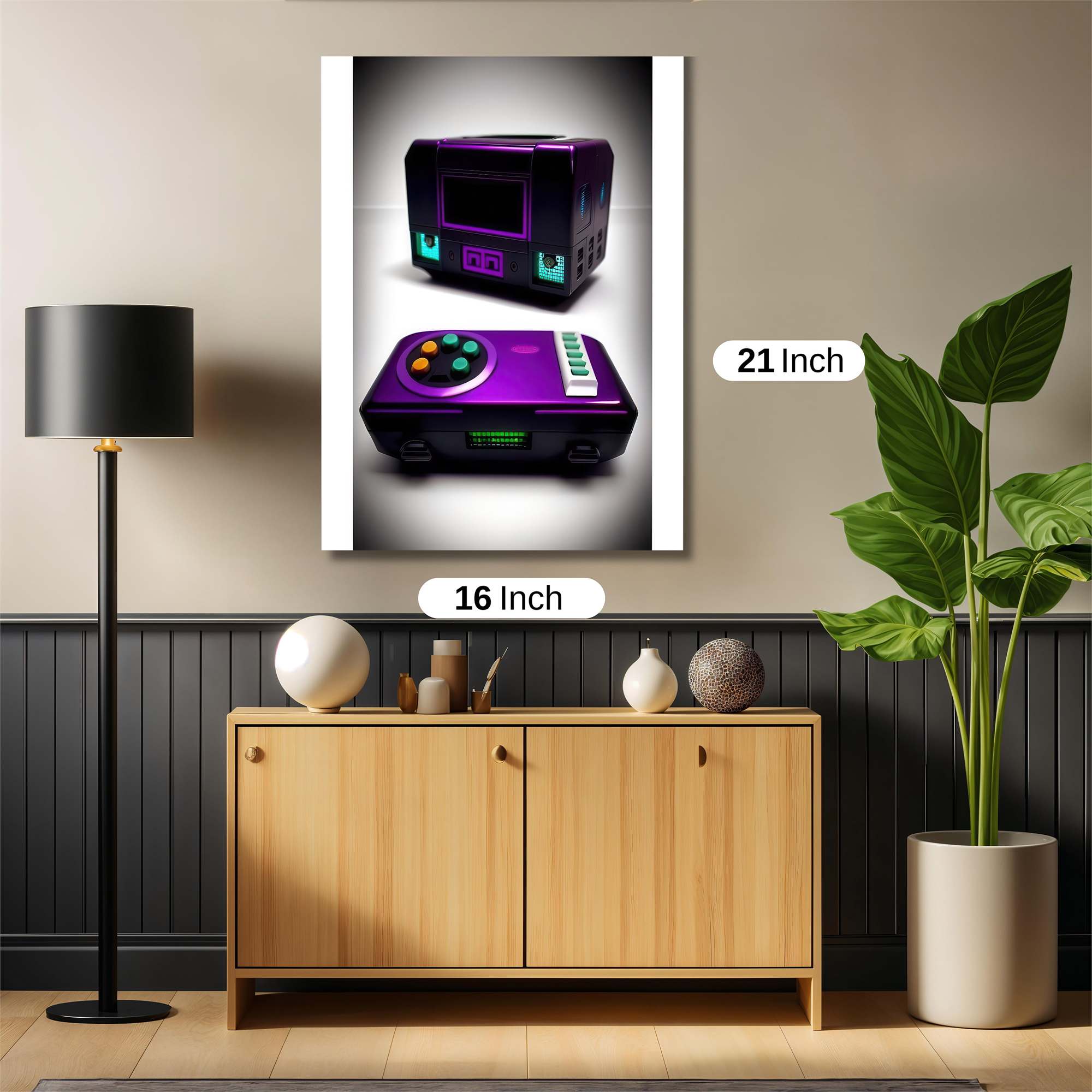 VirtualGleam Safe Wall Magnetic / M