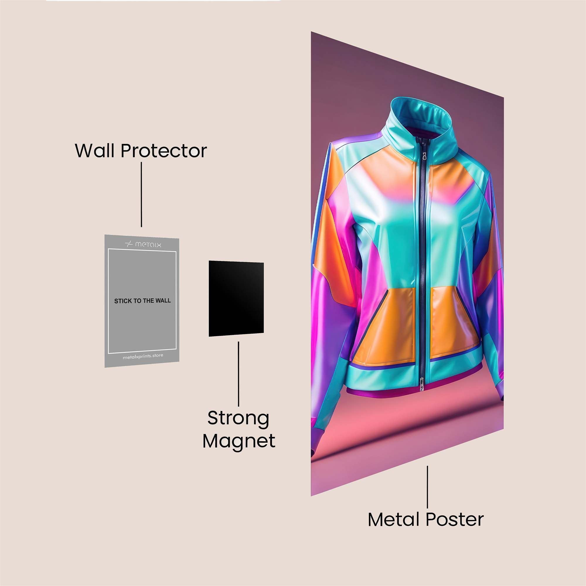 Jacket Radiance Safe Wall Magnetic / M