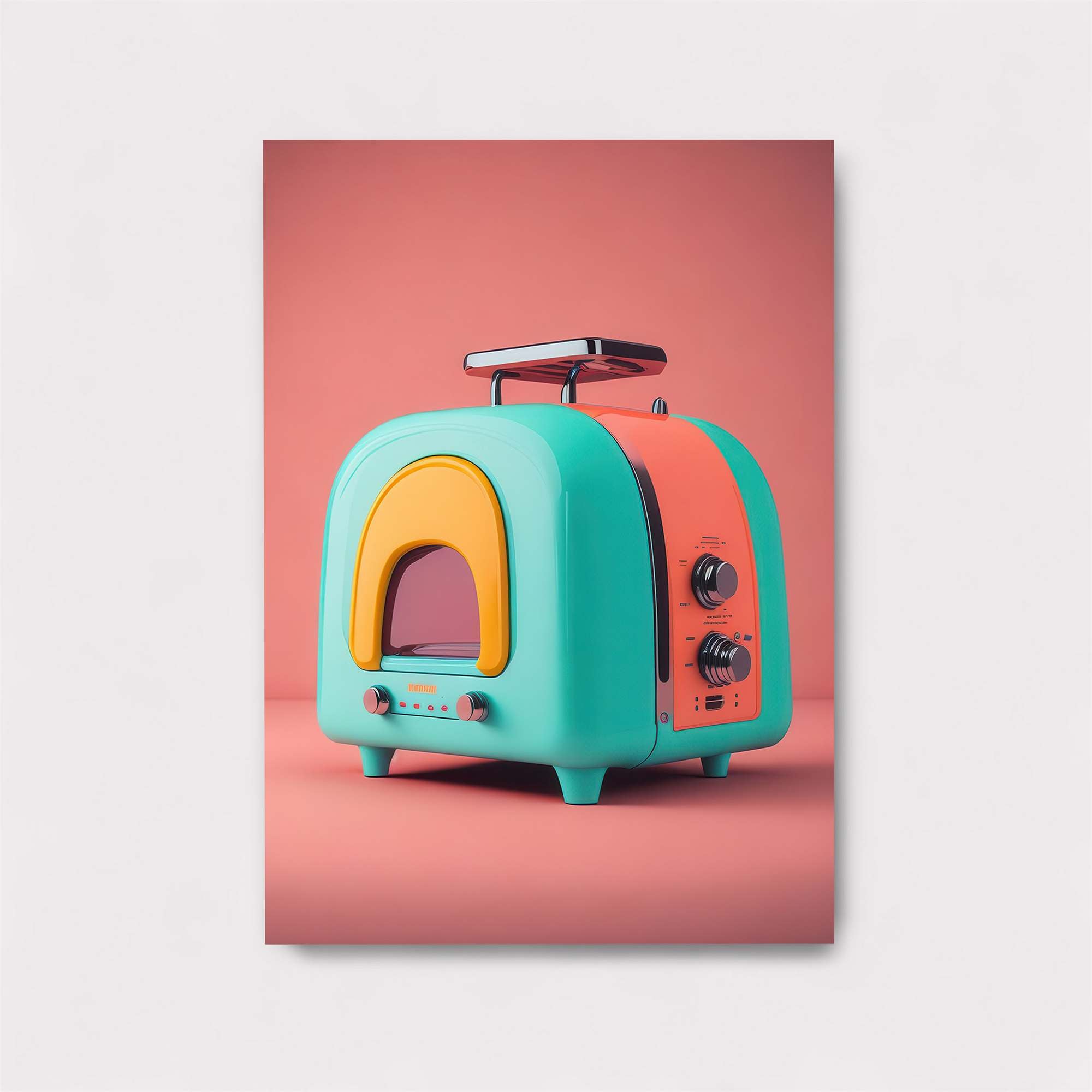 Toaster Whimsy Safe Wall Magnetic / M