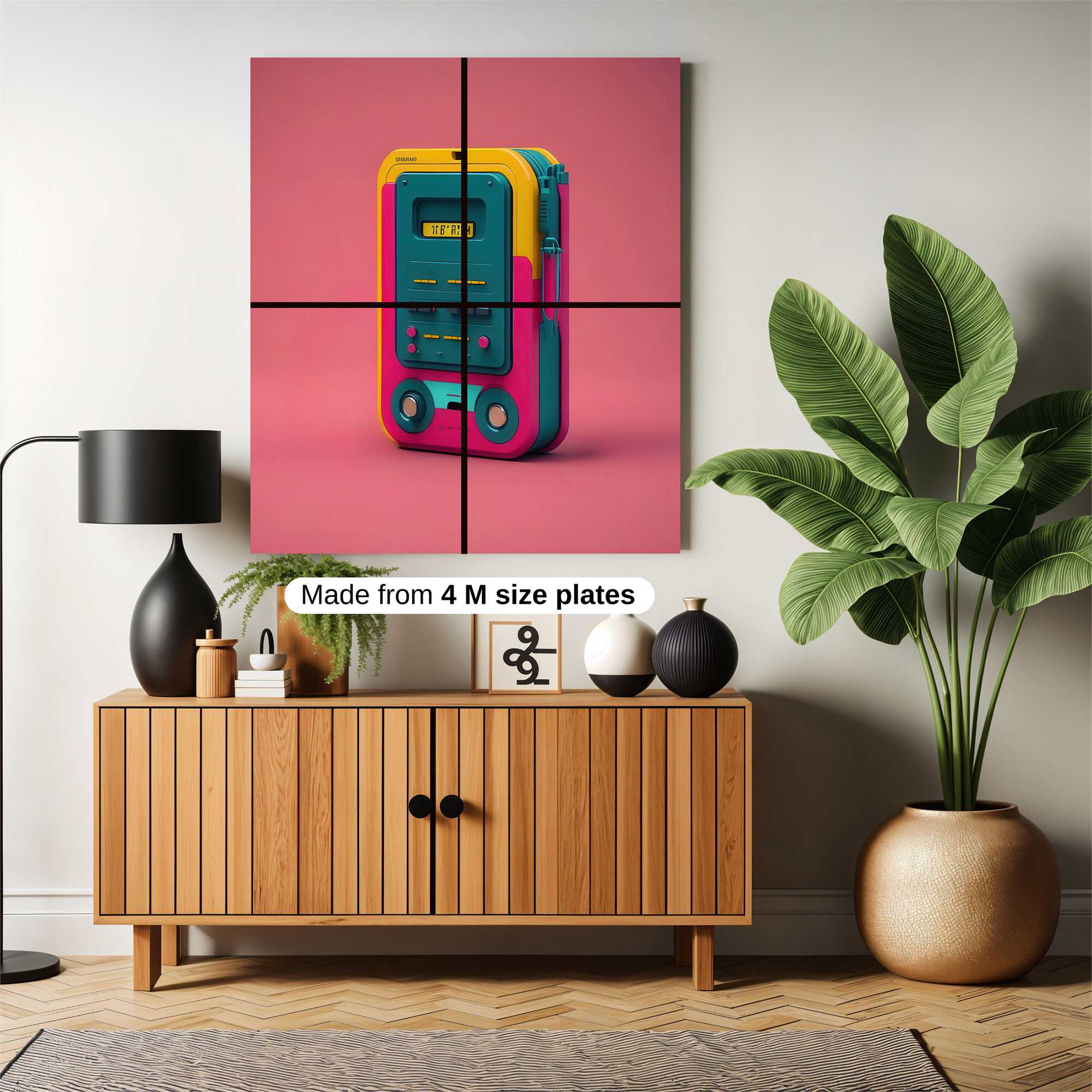 Walkman Whimsy Safe Wall Magnetic / M