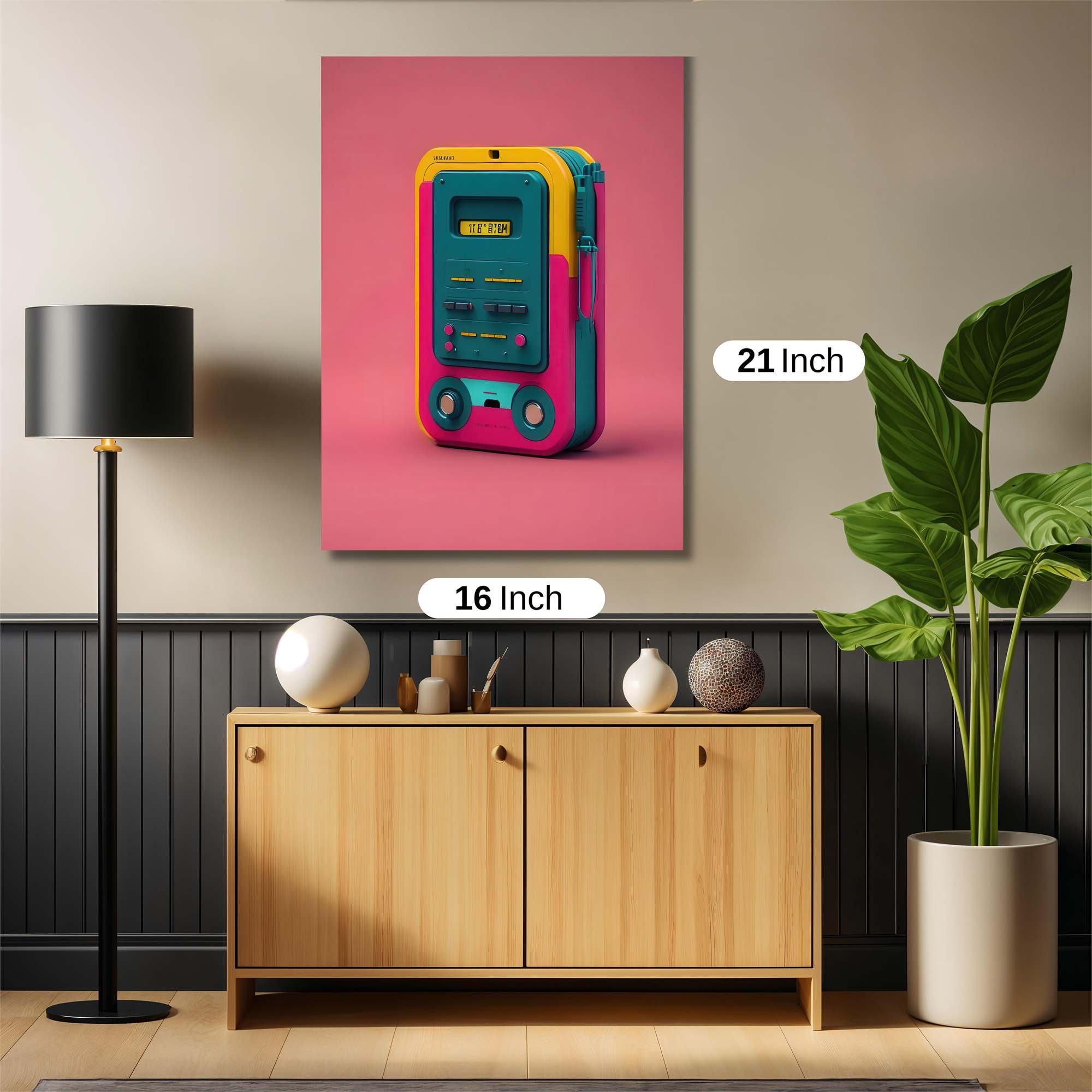 Walkman Whimsy Safe Wall Magnetic / M