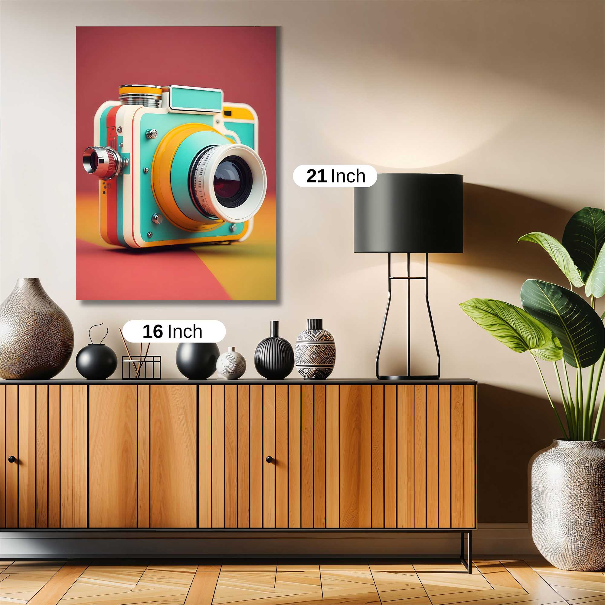 Retro Whimsy Safe Wall Magnetic / M