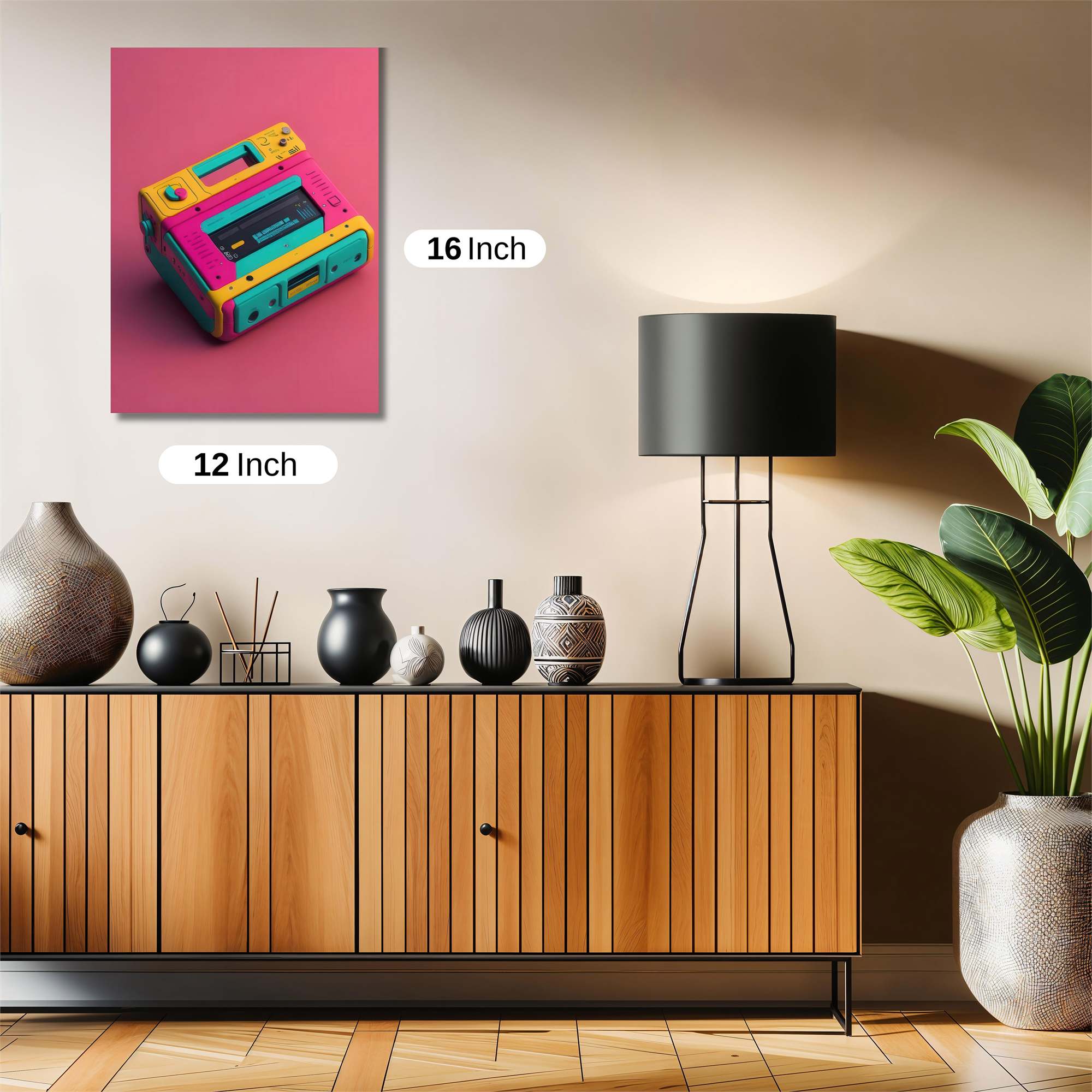 RetroVibes Safe Wall Magnetic / M