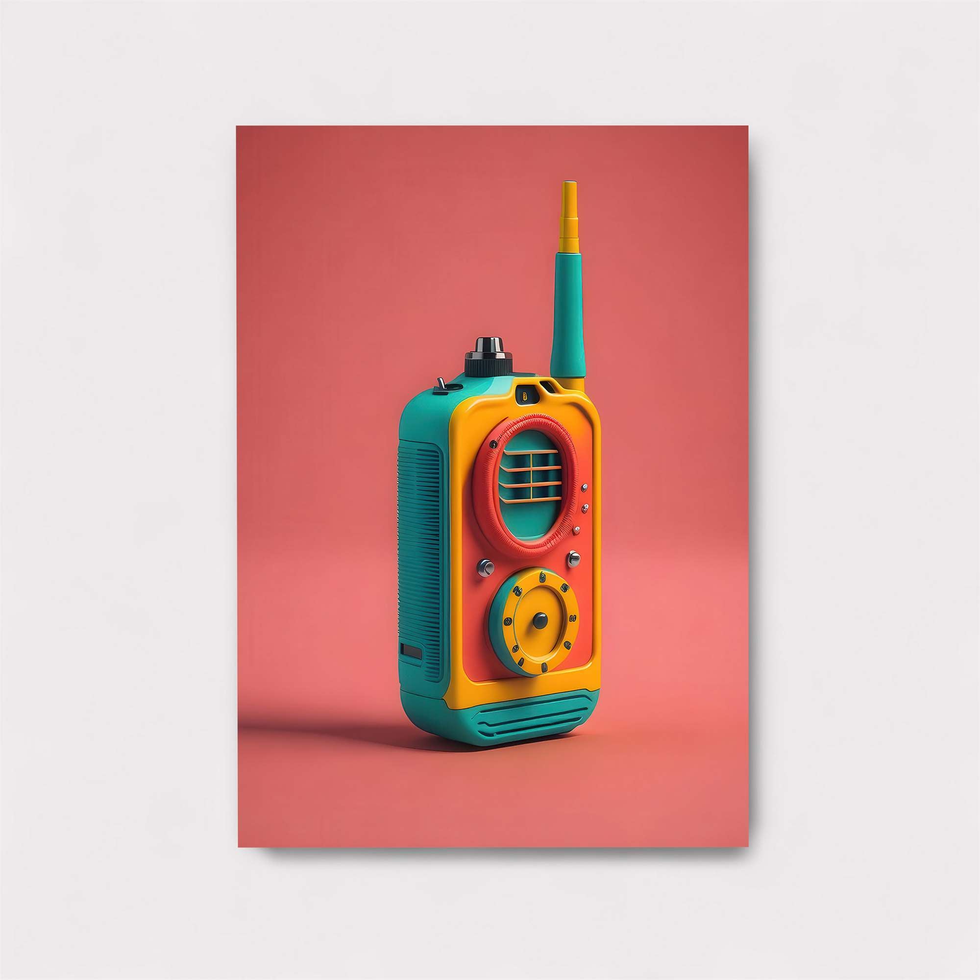 Walkie-Talkie Whimsy Safe Wall Magnetic / M