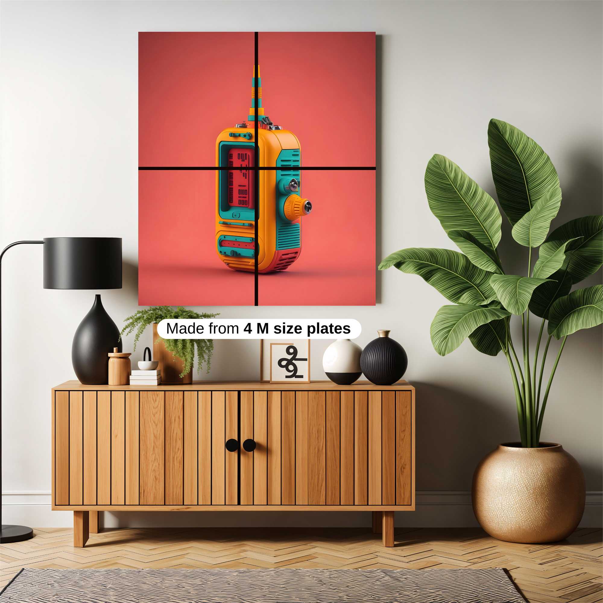 RetroVibe Safe Wall Magnetic / M