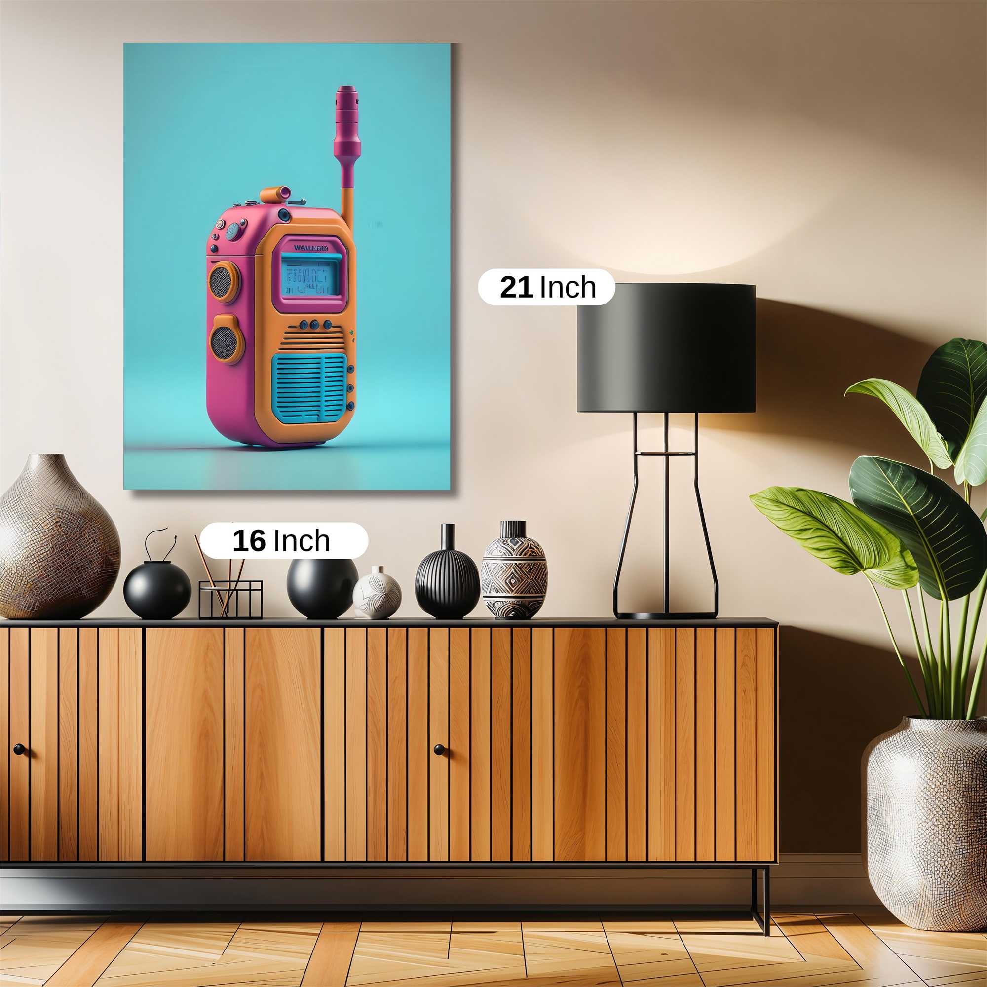 Retro Whimsy Safe Wall Magnetic / M