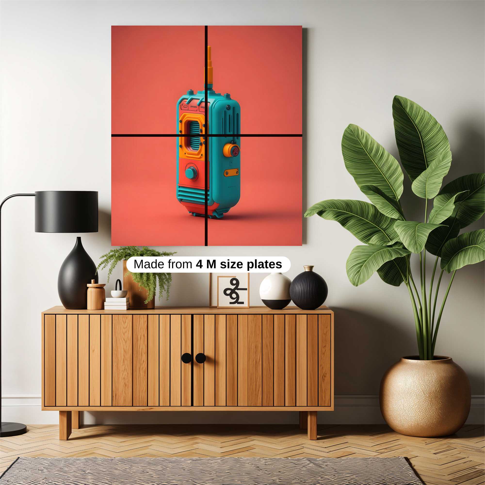 Radio Whimsy Safe Wall Magnetic / M