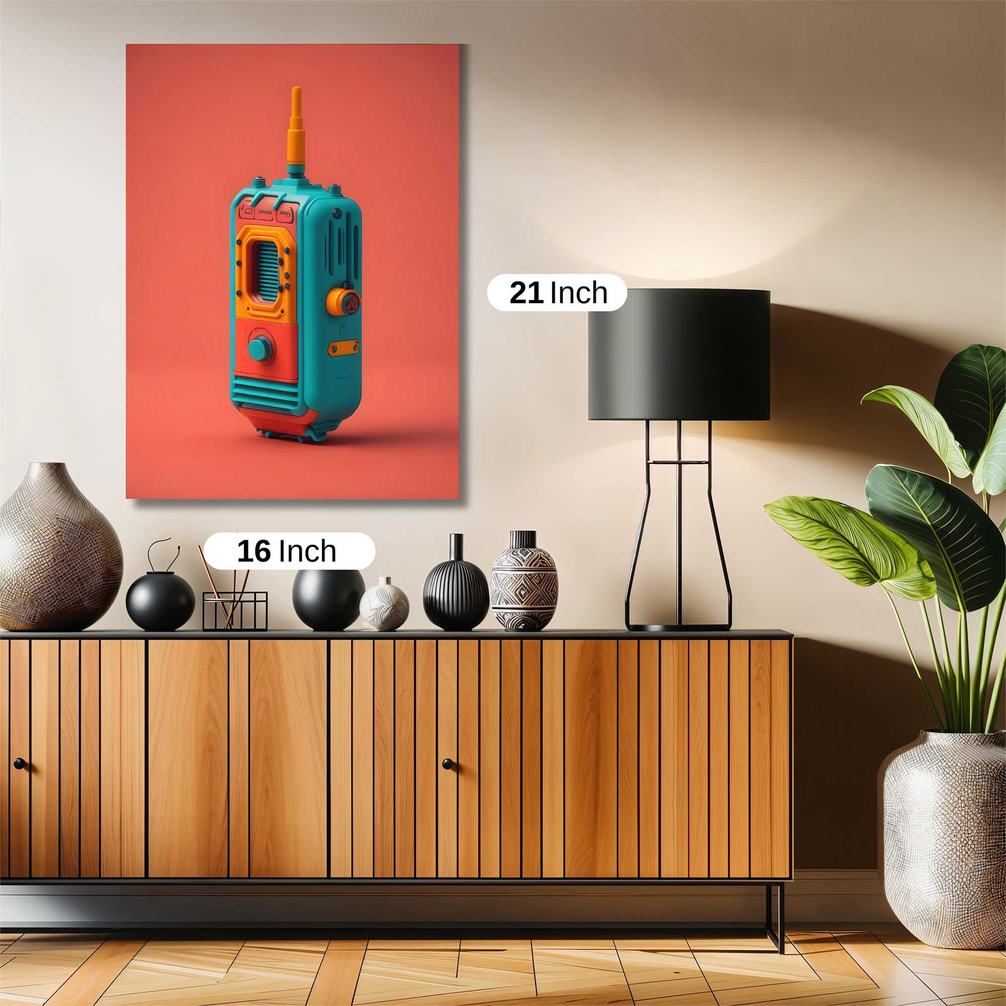 Radio Whimsy Safe Wall Magnetic / M