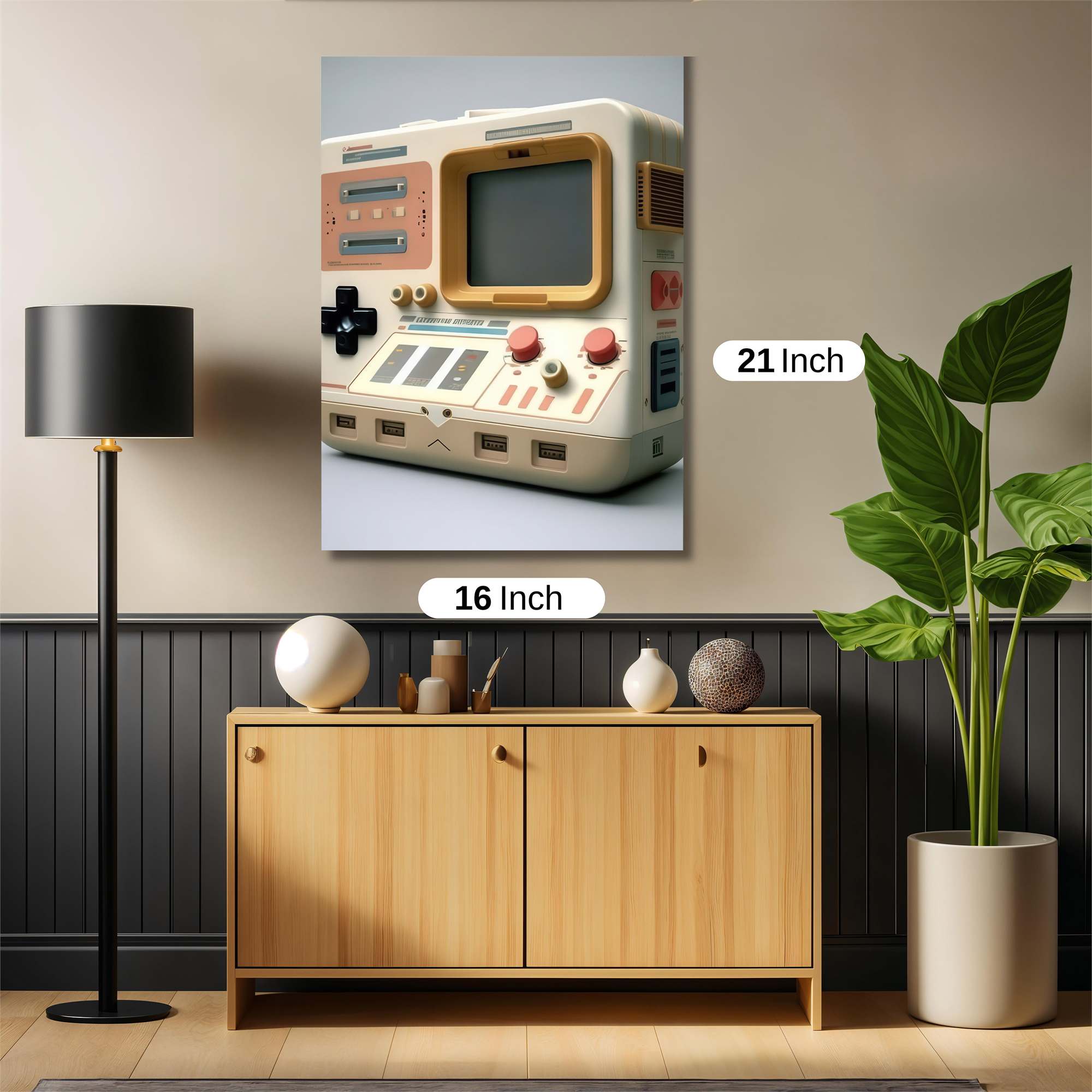 RetroGamer Safe Wall Magnetic / M