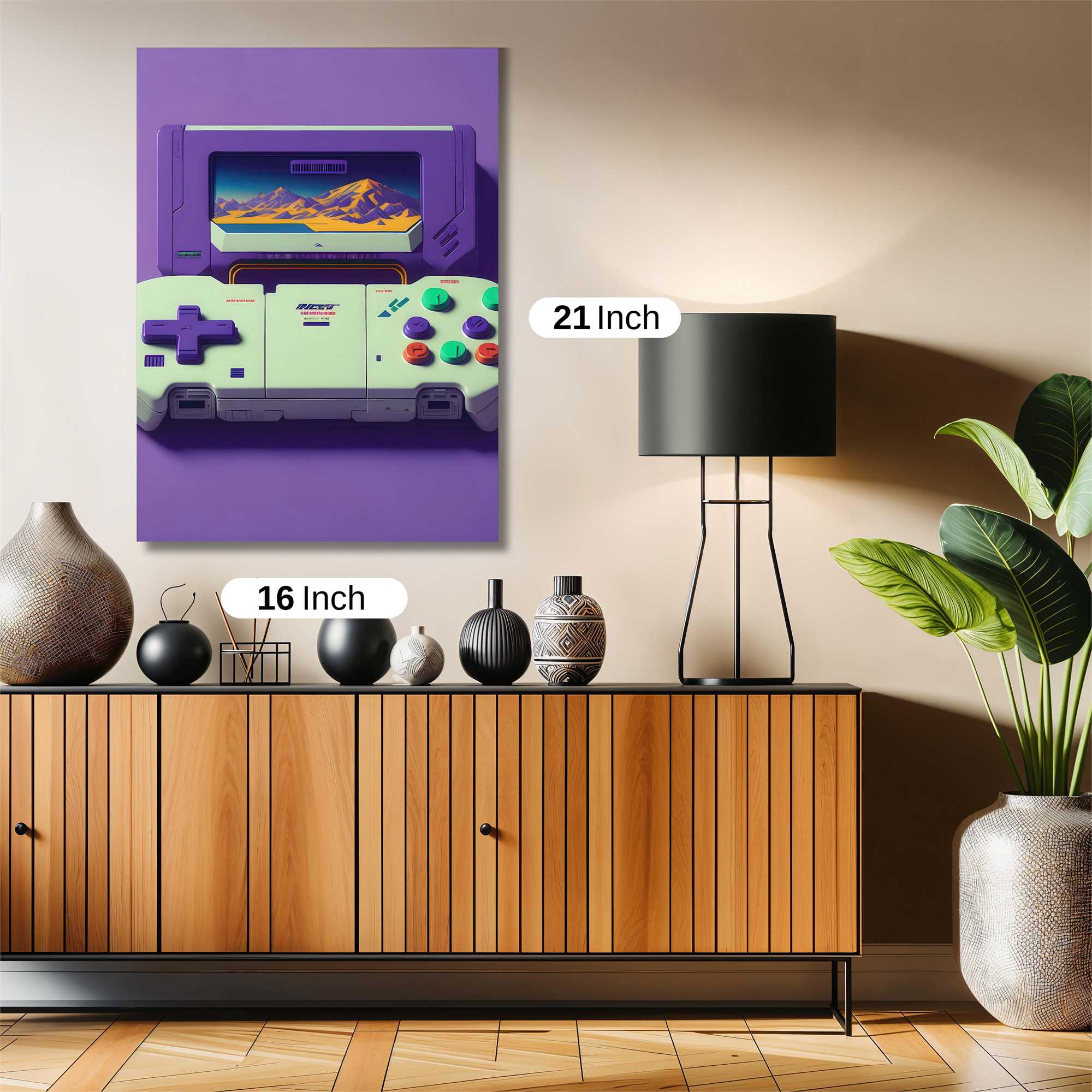 Pixelated Joy Safe Wall Magnetic / M