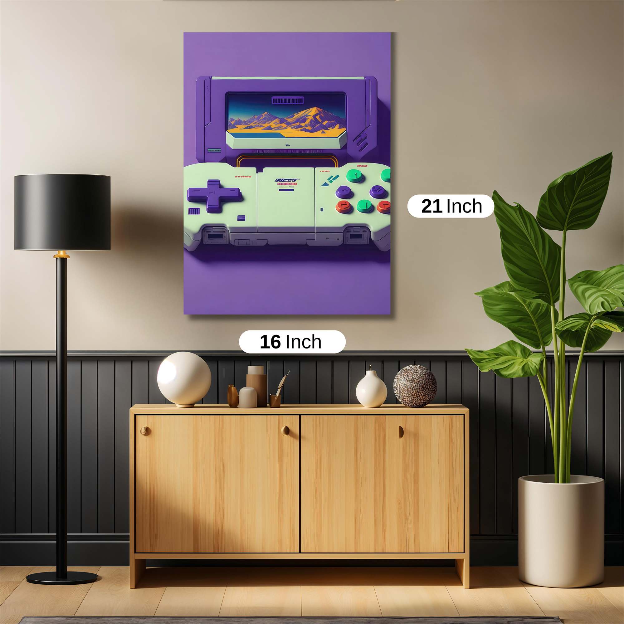 Pixelated Joy Safe Wall Magnetic / M