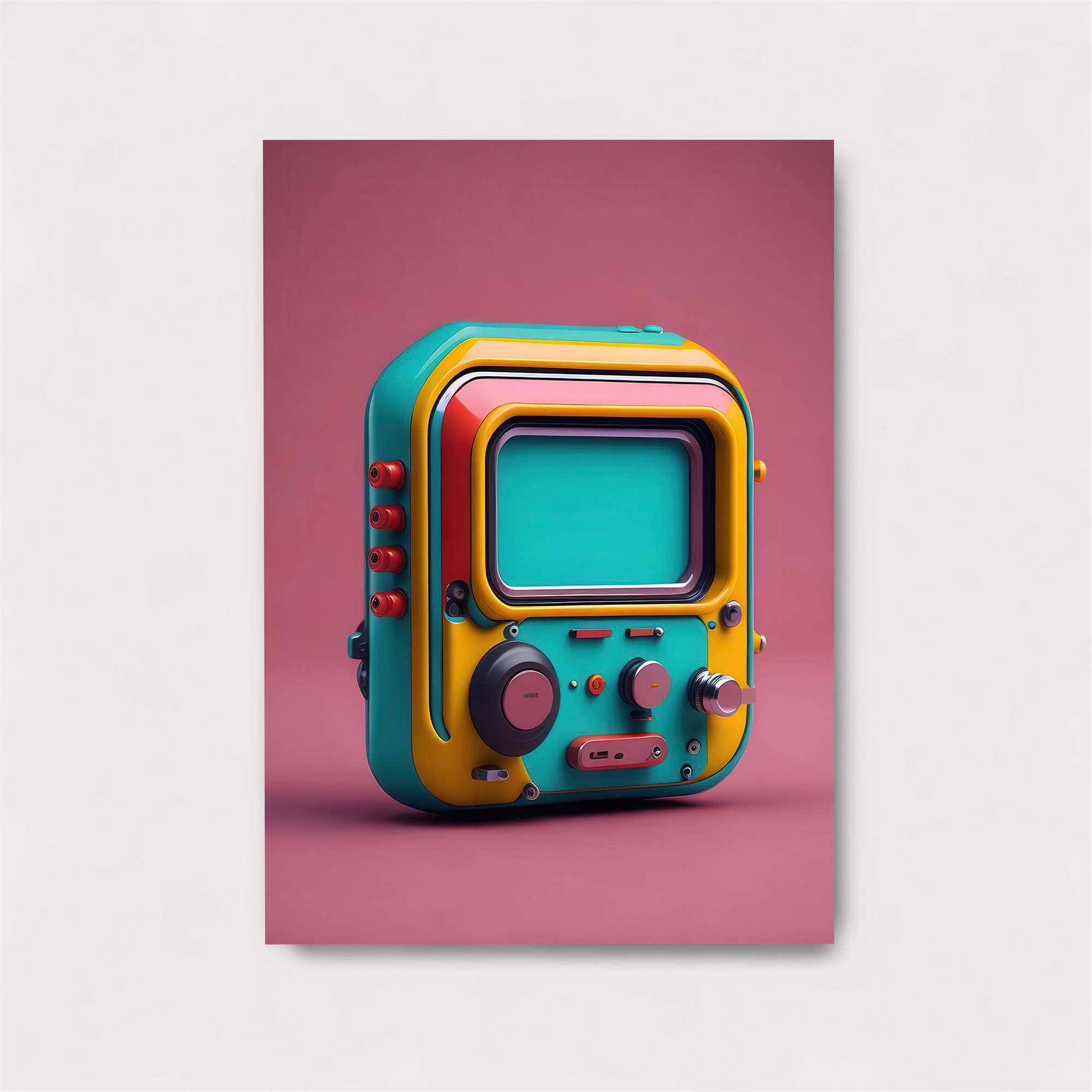 Retro Whimsy Safe Wall Magnetic / M